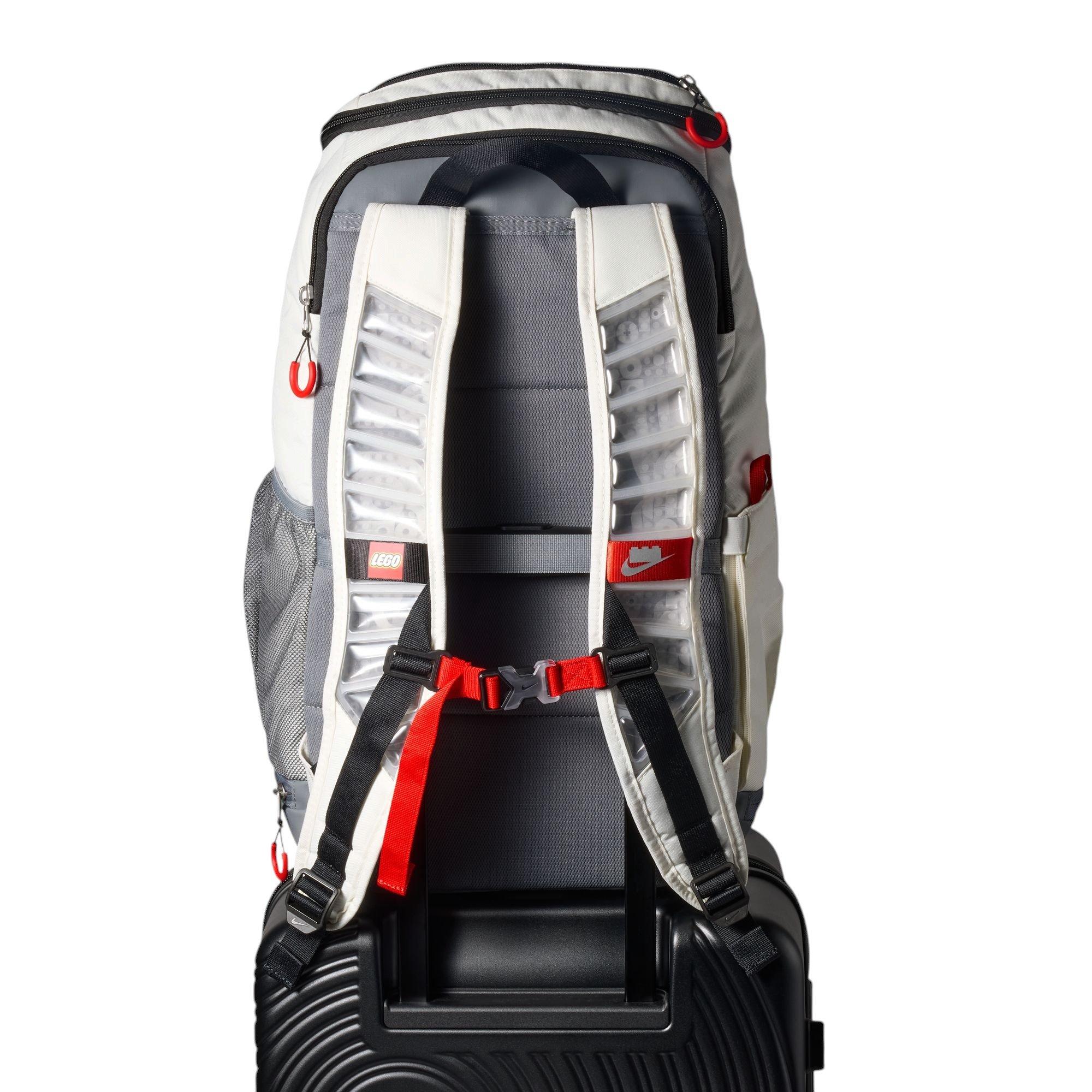 Nike x Lego Varsity Elite Backpack - White/Red - WHITE/RED