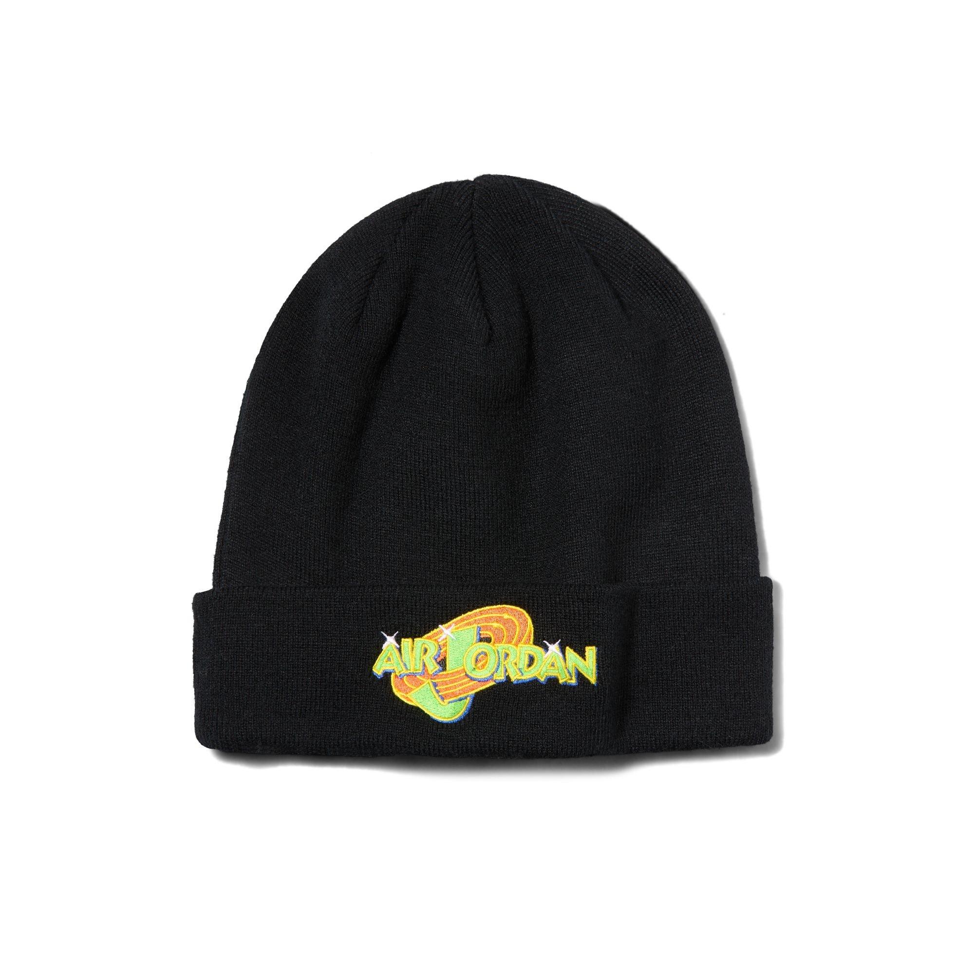 Jordan Brooklyn "Space Jam" Beanie - BLACK