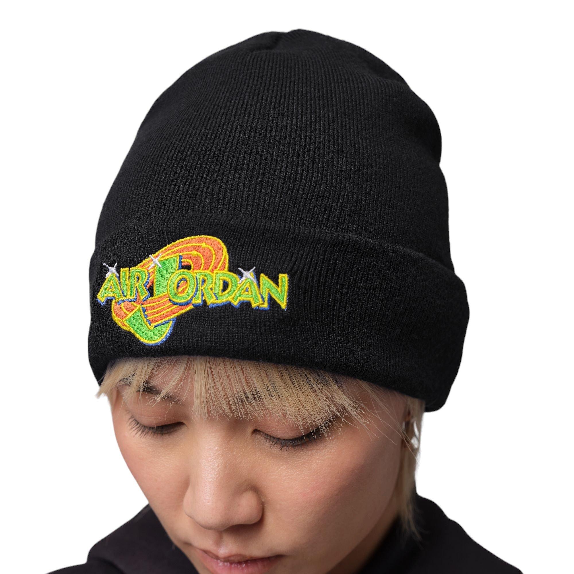 Jordan Brooklyn "Space Jam" Beanie - BLACK