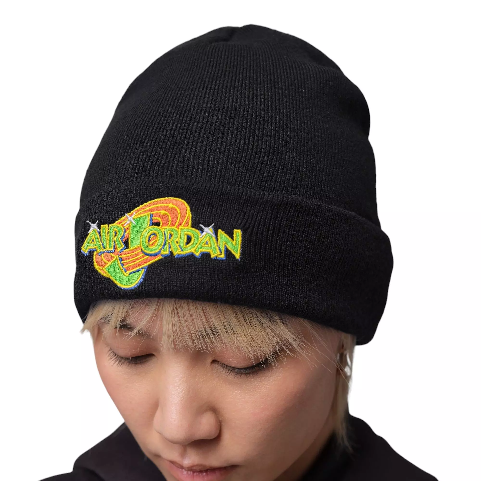 Jordan Brooklyn "Space Jam" Beanie - BLACK