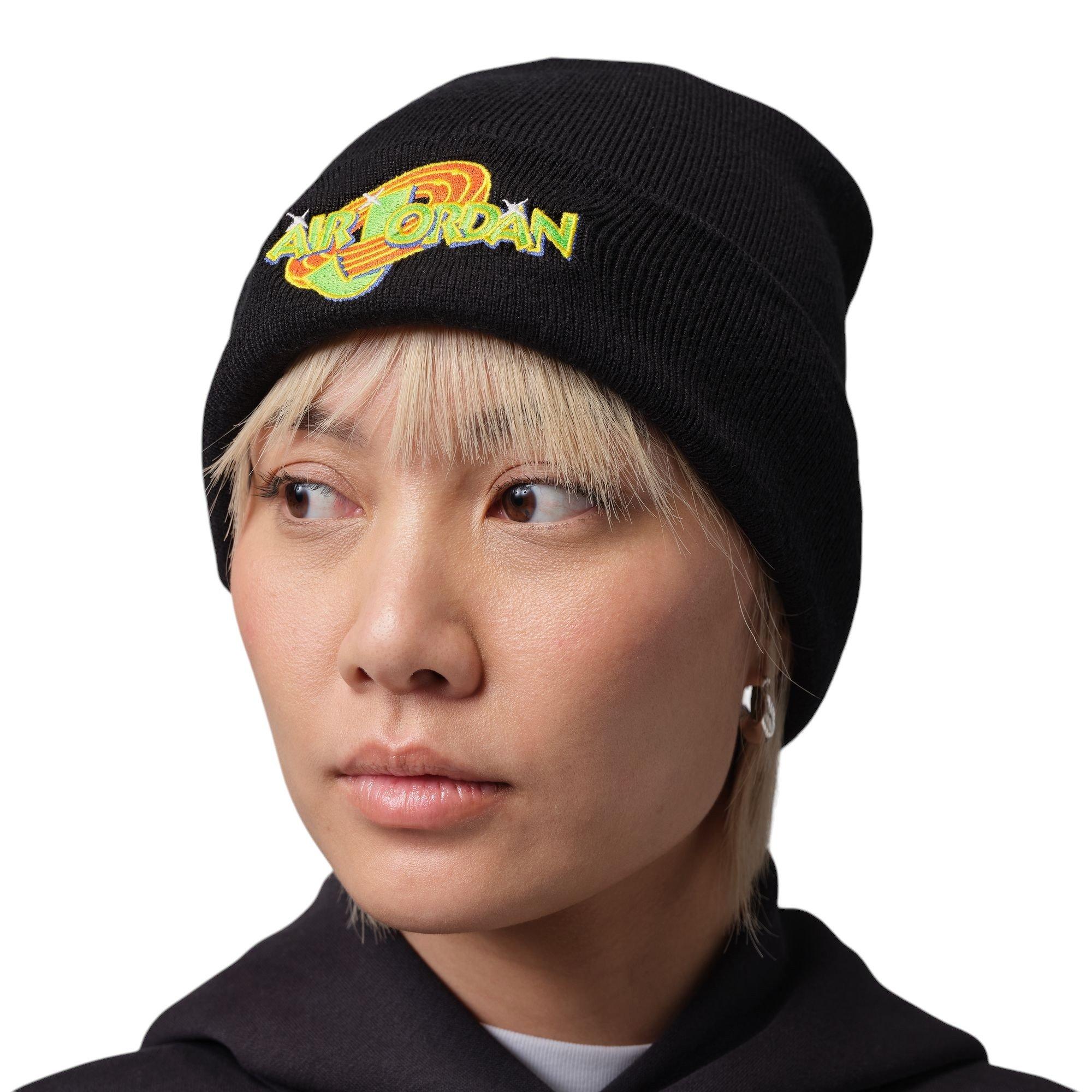 Jordan Brooklyn "Space Jam" Beanie - BLACK