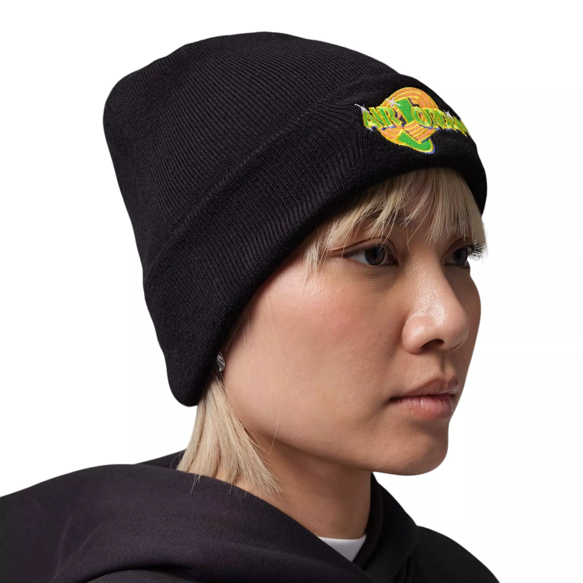 Jordan Brooklyn "Space Jam" Beanie - BLACK