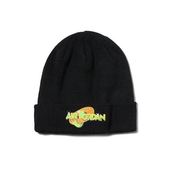Jordan Brooklyn "Space Jam" Beanie - BLACK