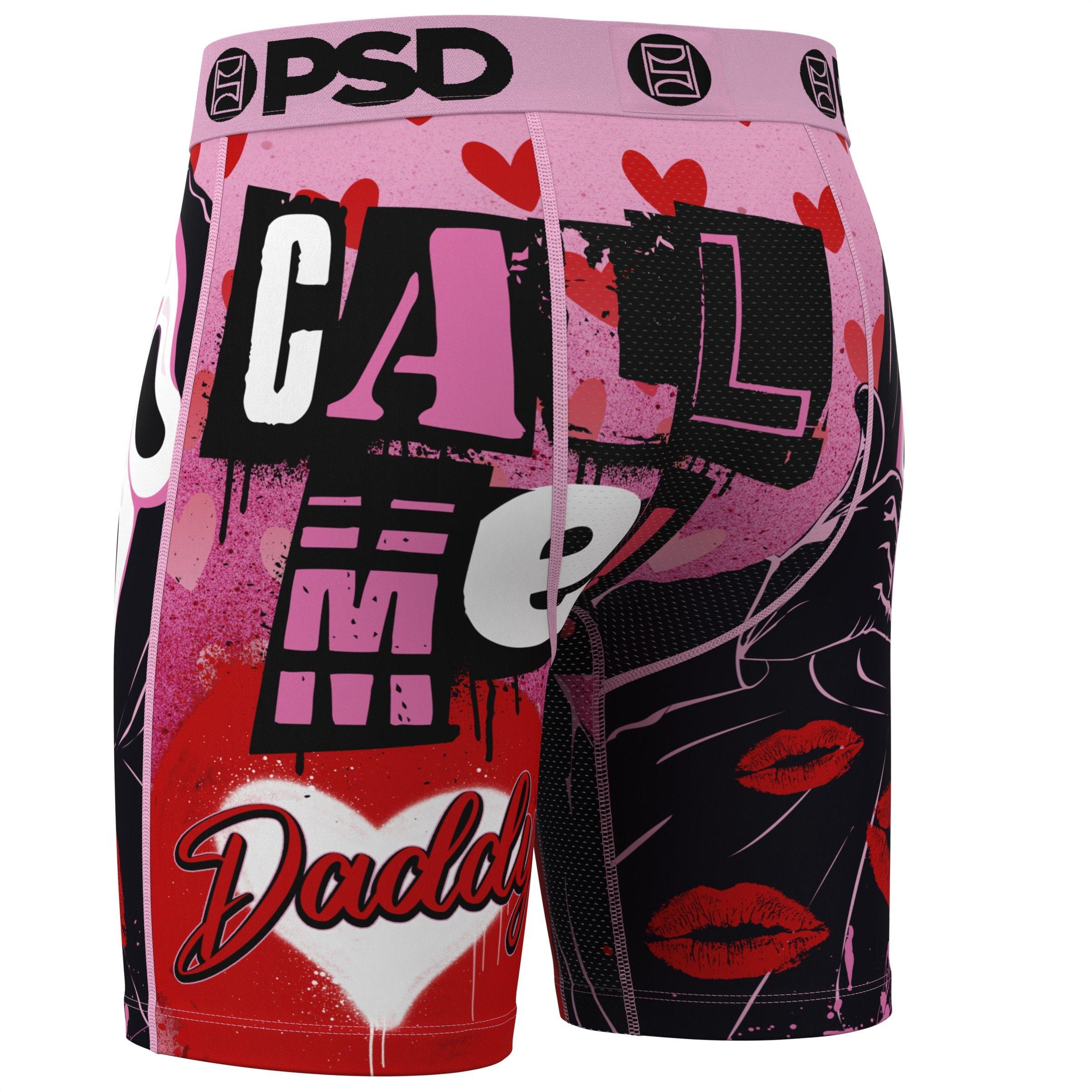 PSD Men's Ghostface Body Count Underwear - Pink/Black - PINK/BLACK