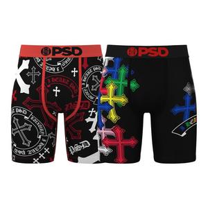 PSD Men's Crossed Sinners Underwear (2 Pack) - MULTI-COLOR