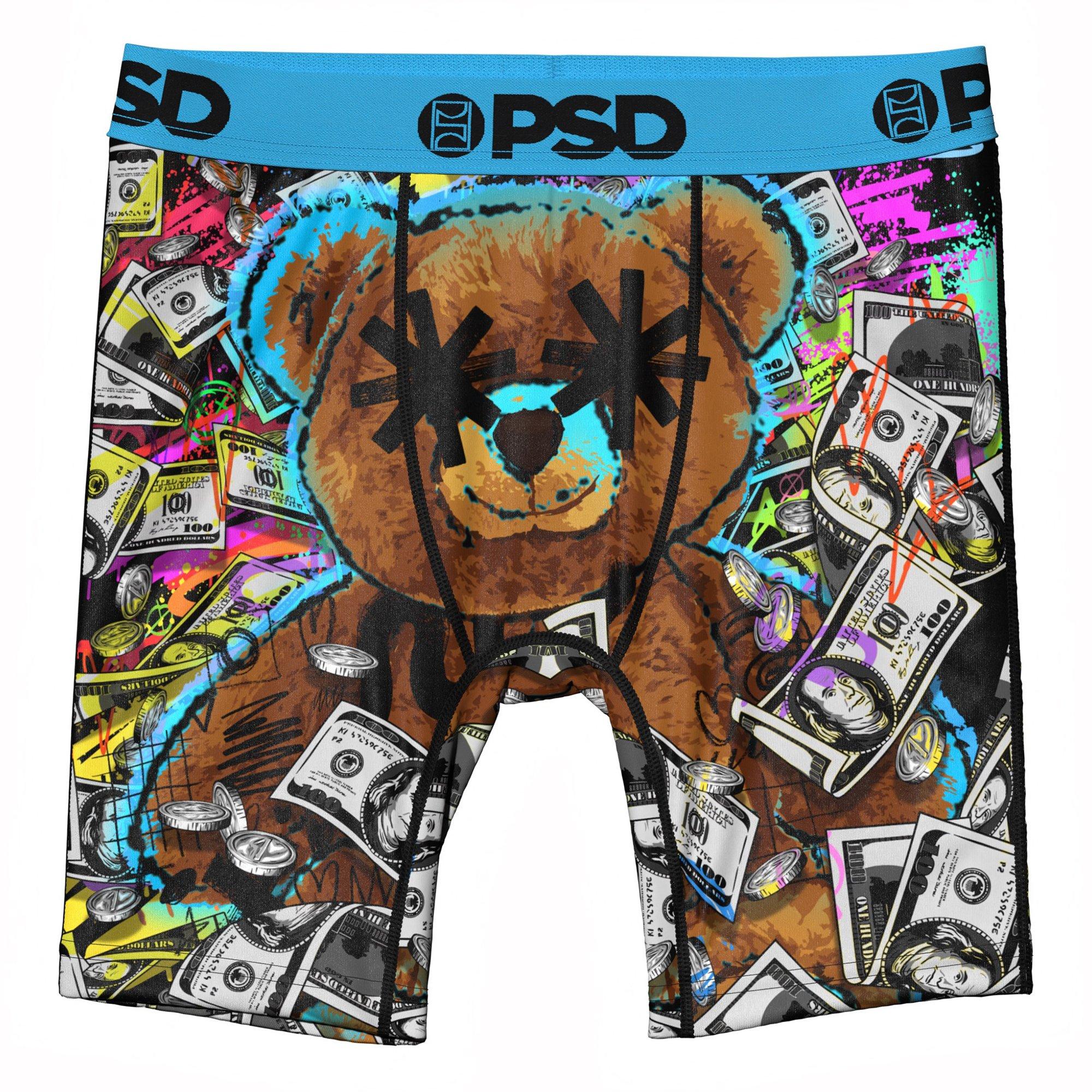 PSD Youth Money Moves Underwear (3 Pack) - MULTI-COLOR
