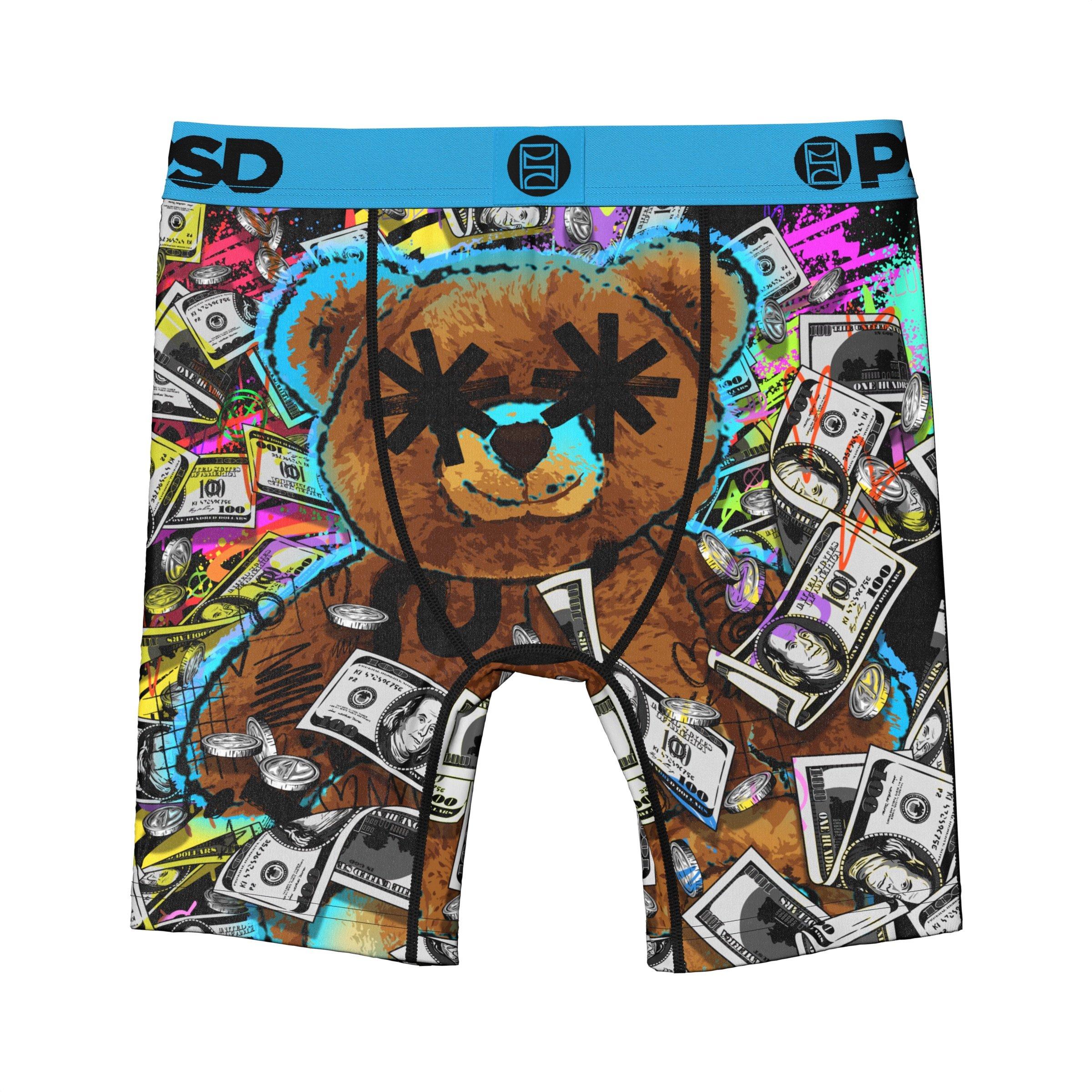 PSD Youth Money Moves Underwear (3 Pack) - MULTI-COLOR