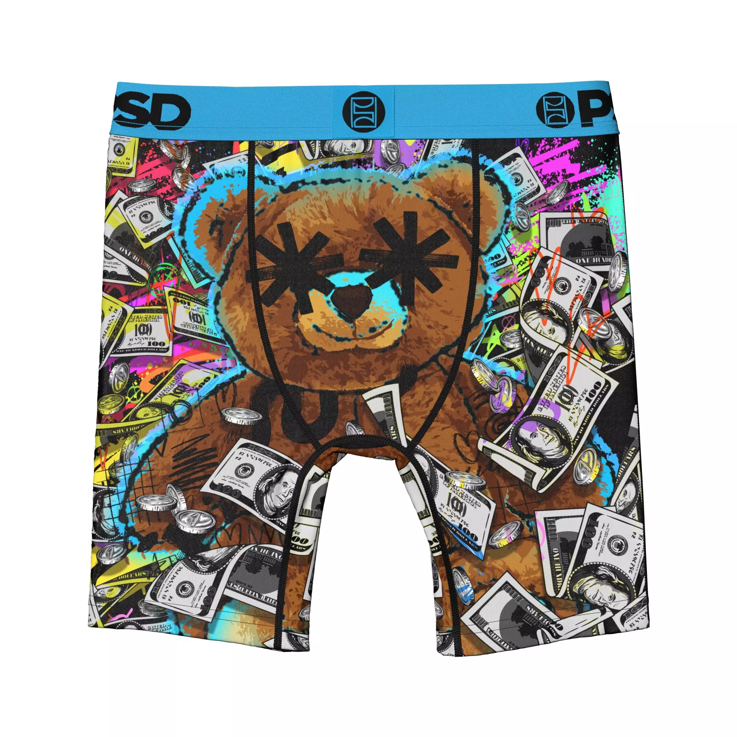 PSD Youth Money Moves Underwear (3 Pack) - MULTI-COLOR