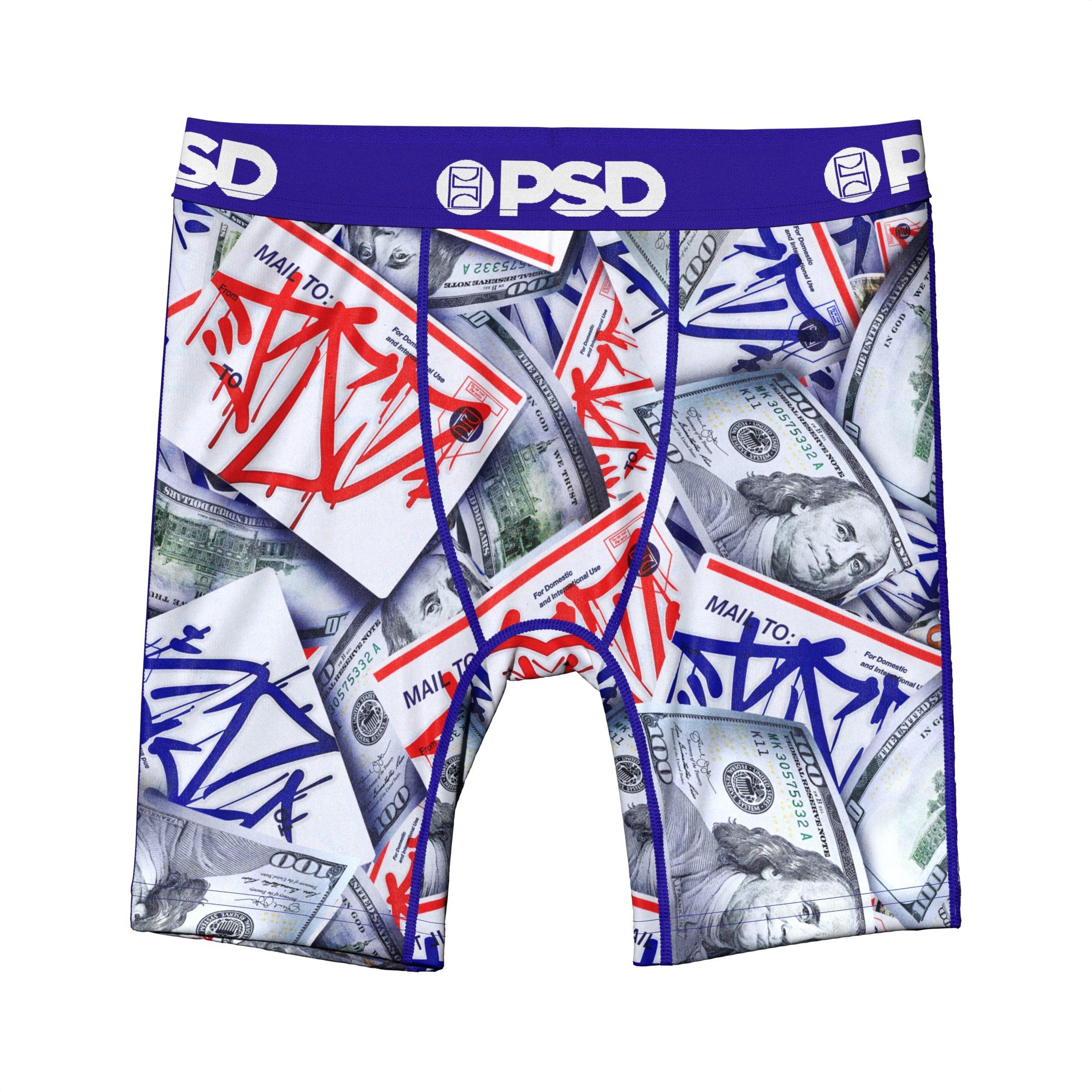 PSD Youth Money Moves Underwear (3 Pack) - MULTI-COLOR