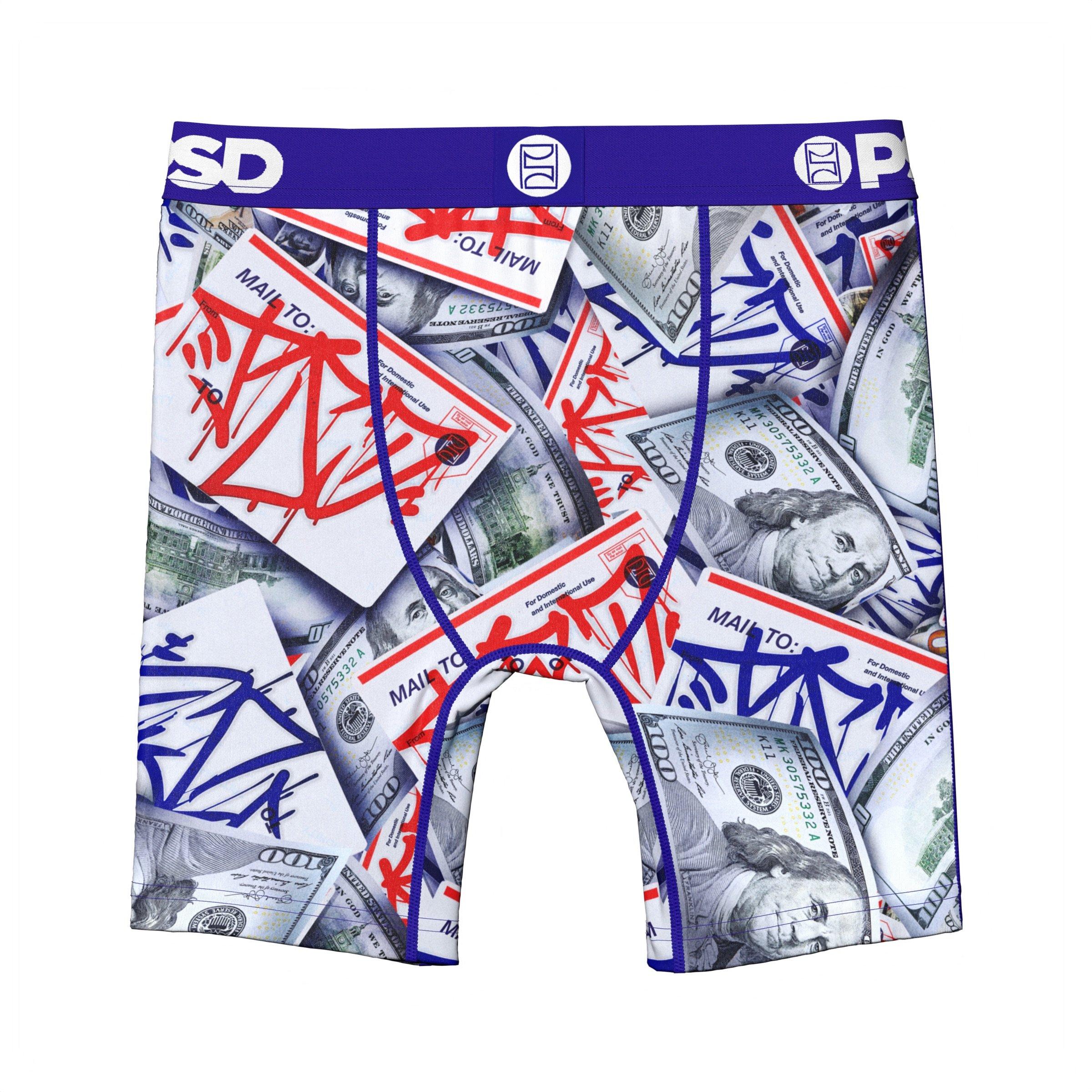 PSD Youth Money Moves Underwear (3 Pack) - MULTI-COLOR