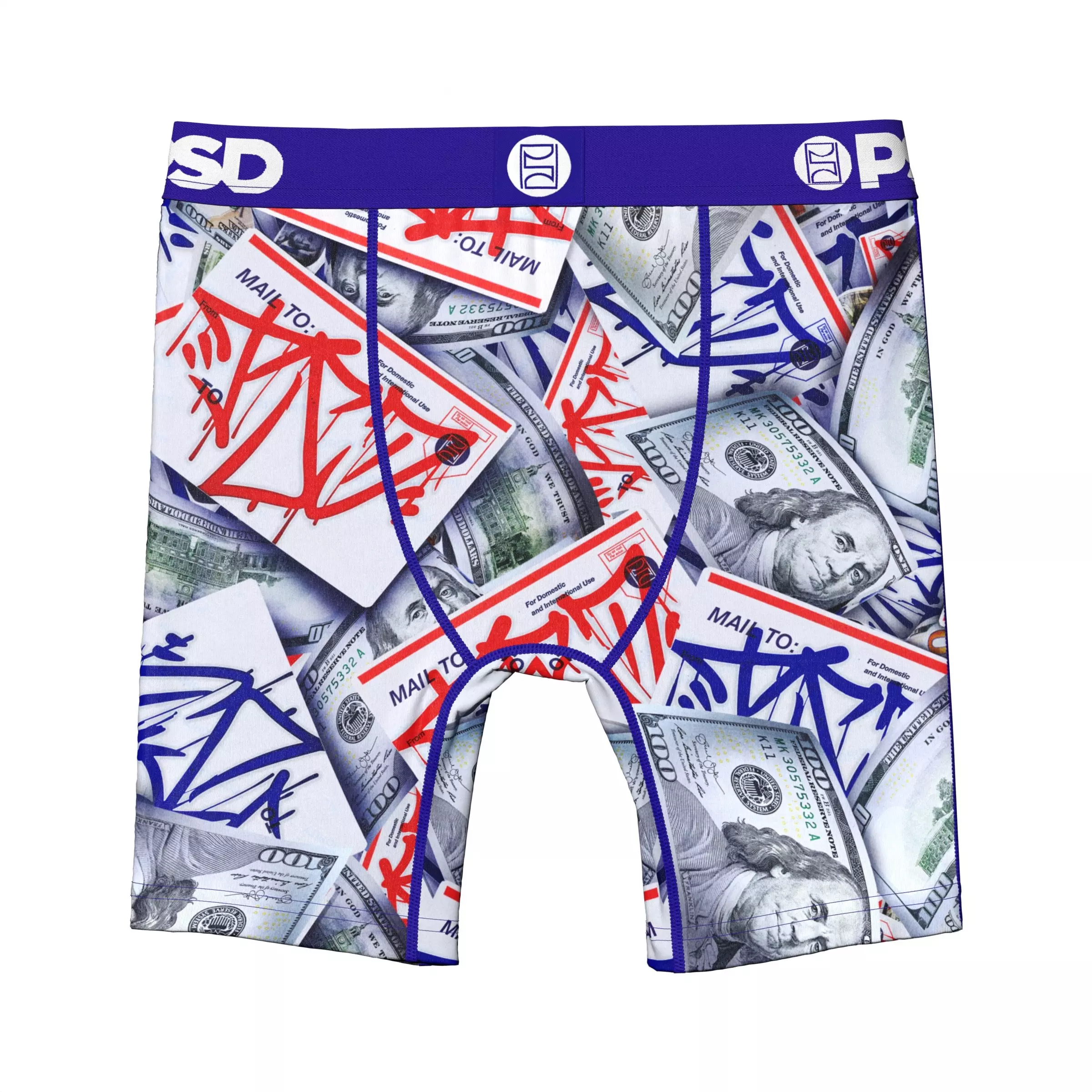 PSD Youth Money Moves Underwear (3 Pack) - MULTI-COLOR