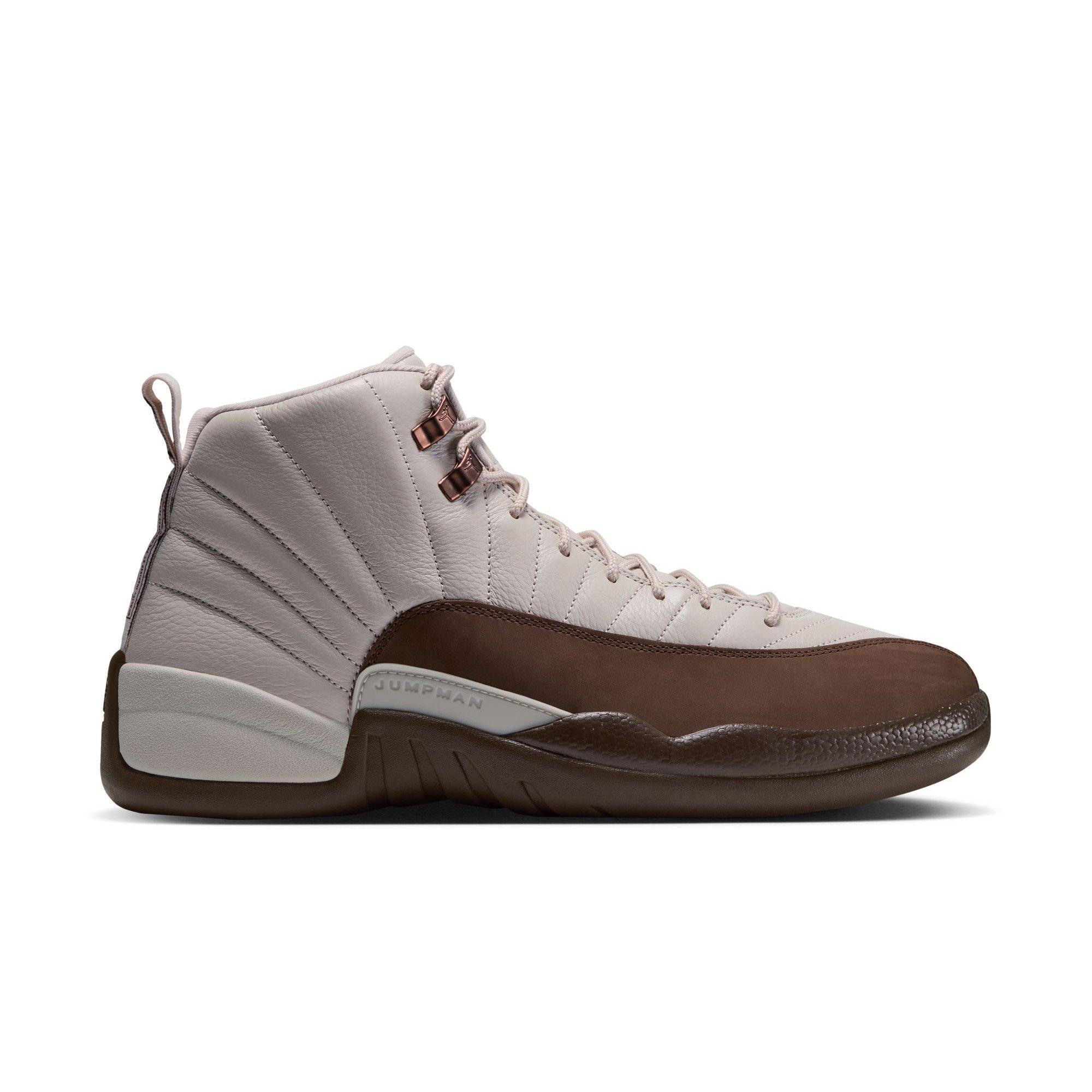 Jordan 12 Retro "Fireside" Men's Shoe - LT OREWOOD BRN/CACAO WOW