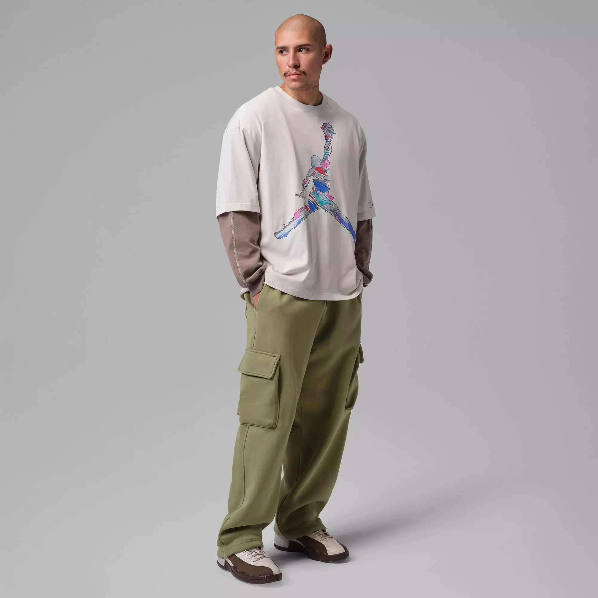 Jordan 12 Retro "Fireside" Men's Shoe - LT OREWOOD BRN/CACAO WOW