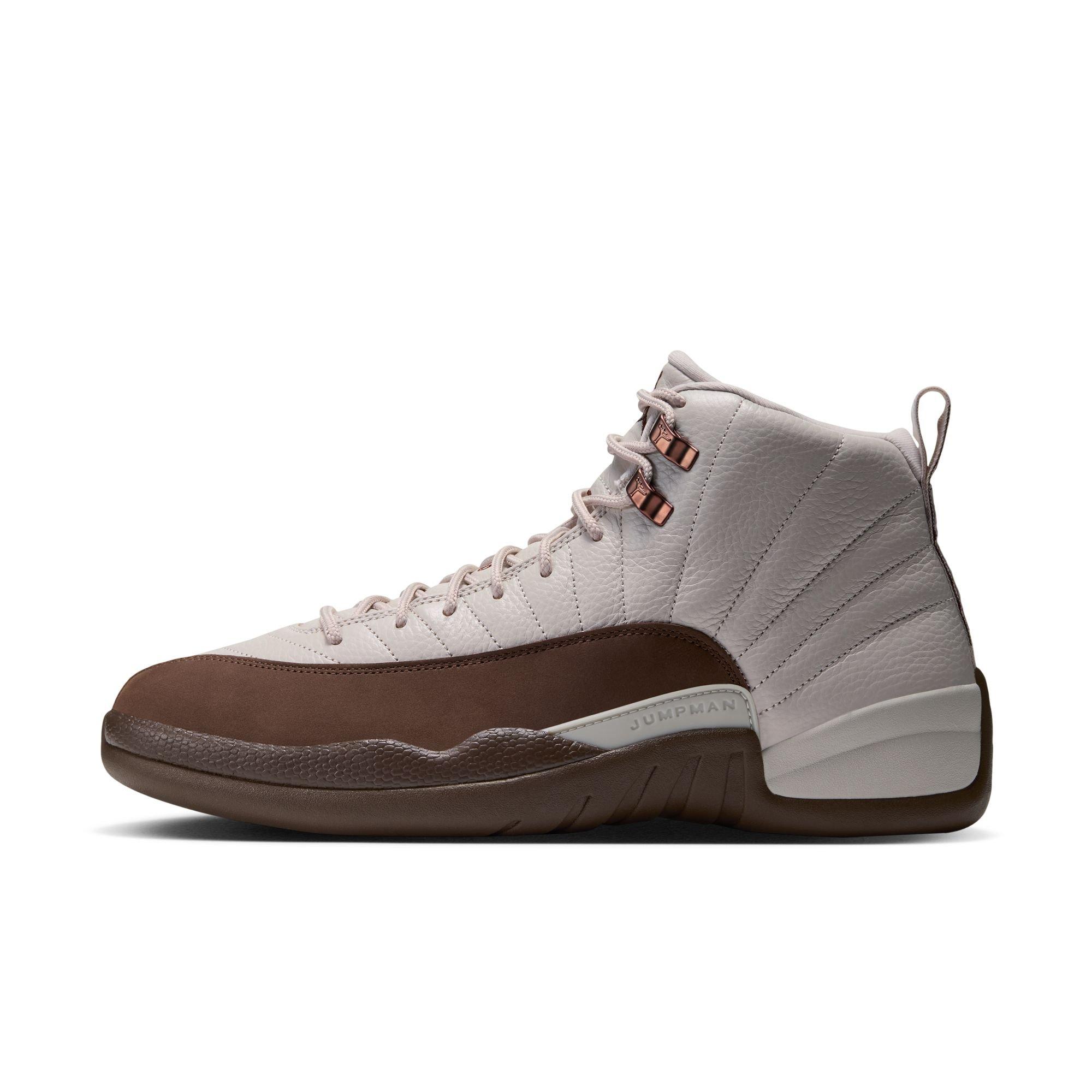 Jordan 12 Retro "Fireside" Men's Shoe - LT OREWOOD BRN/CACAO WOW