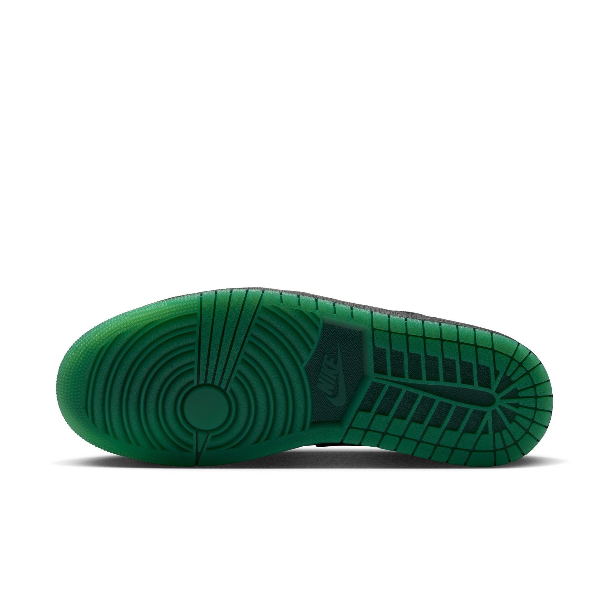 Jordan 1 Low SE "Magic Ball" Men's Shoe - BLACK/METALLIC SILVER/ACTION GREEN