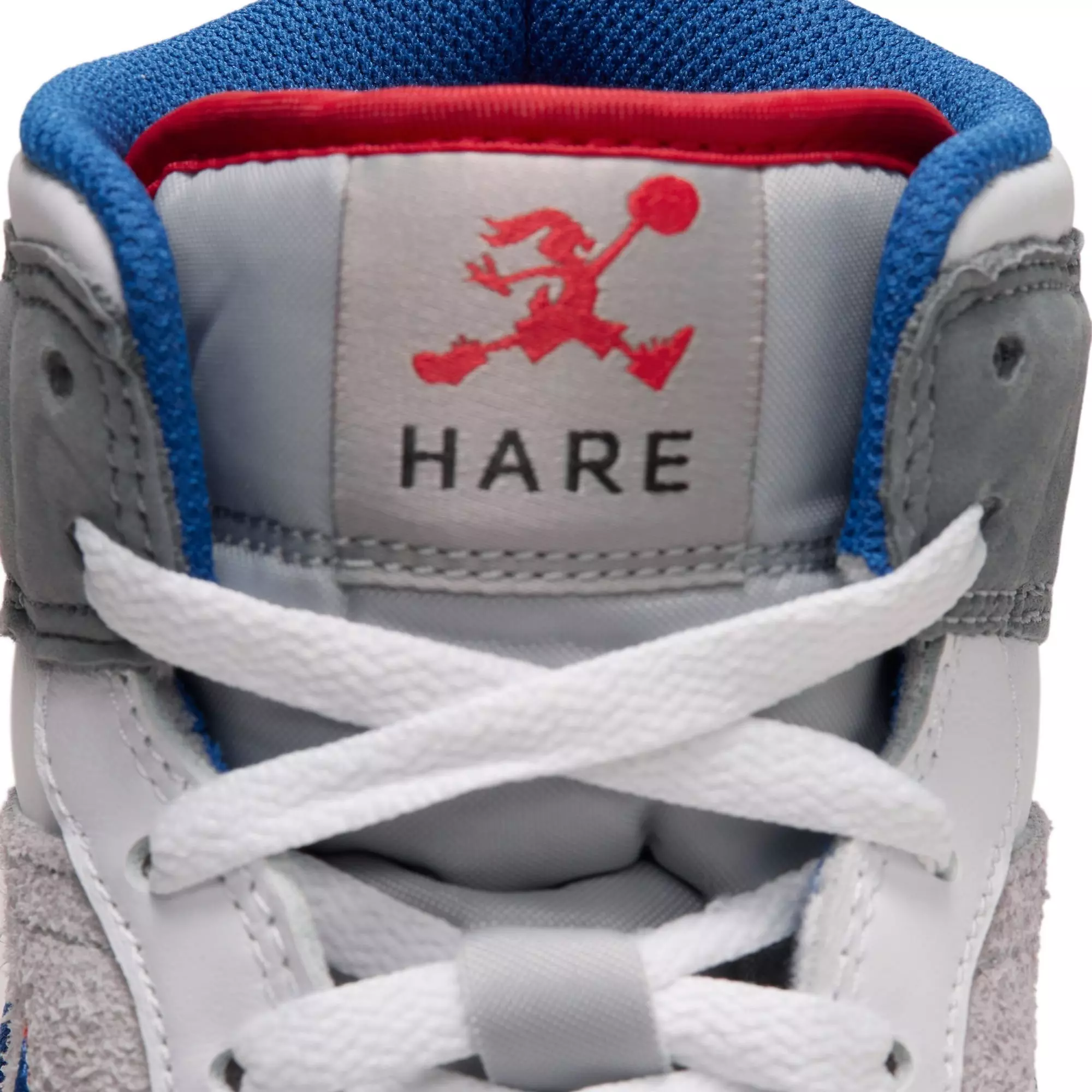 Jordan 1 Mid SE "Hare" Men's Shoe - LT SMOKE GREY/VARSITY ROYAL