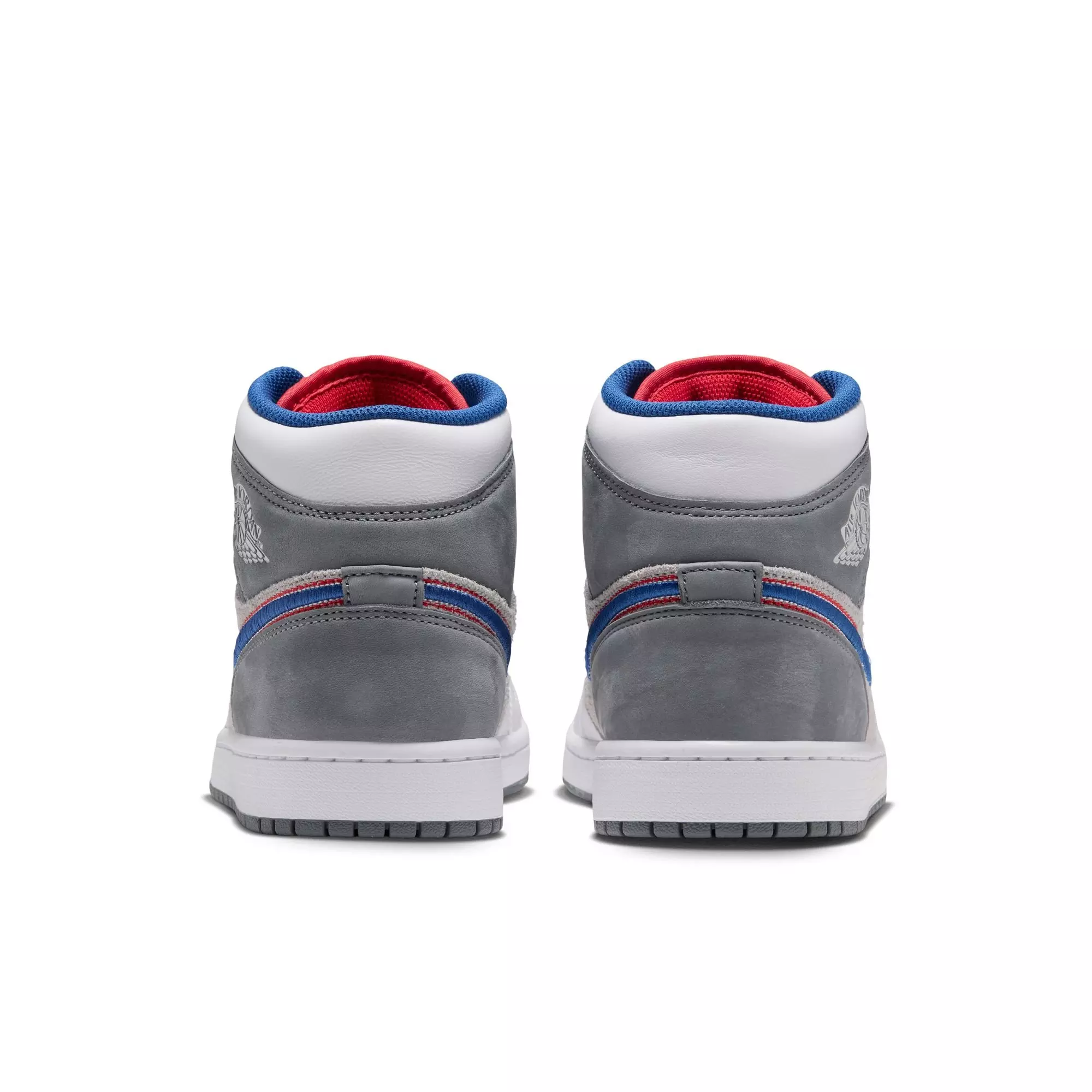 Jordan 1 Mid SE "Hare" Men's Shoe - LT SMOKE GREY/VARSITY ROYAL