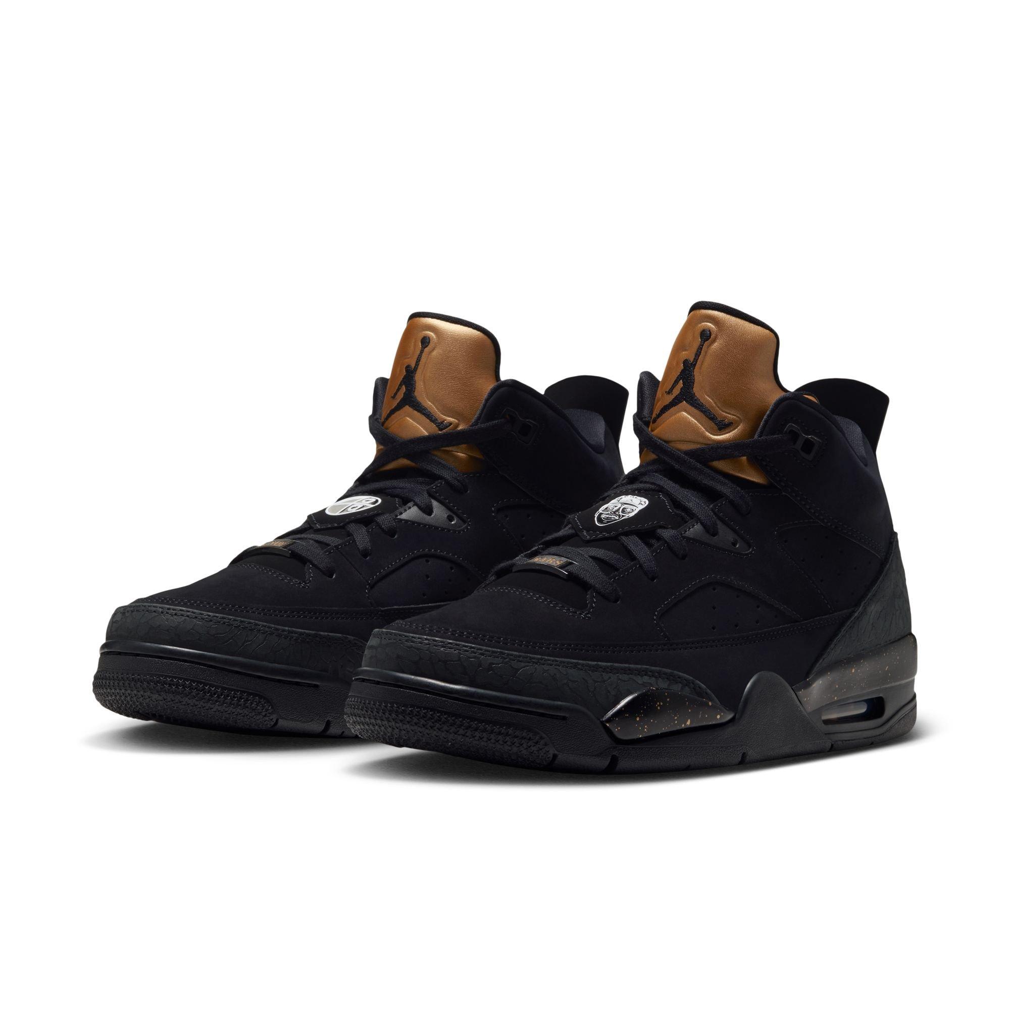 Jordan Son of Mars Low "Black/White/Metallic Gold" Men's Shoe - BLACK/GOLD