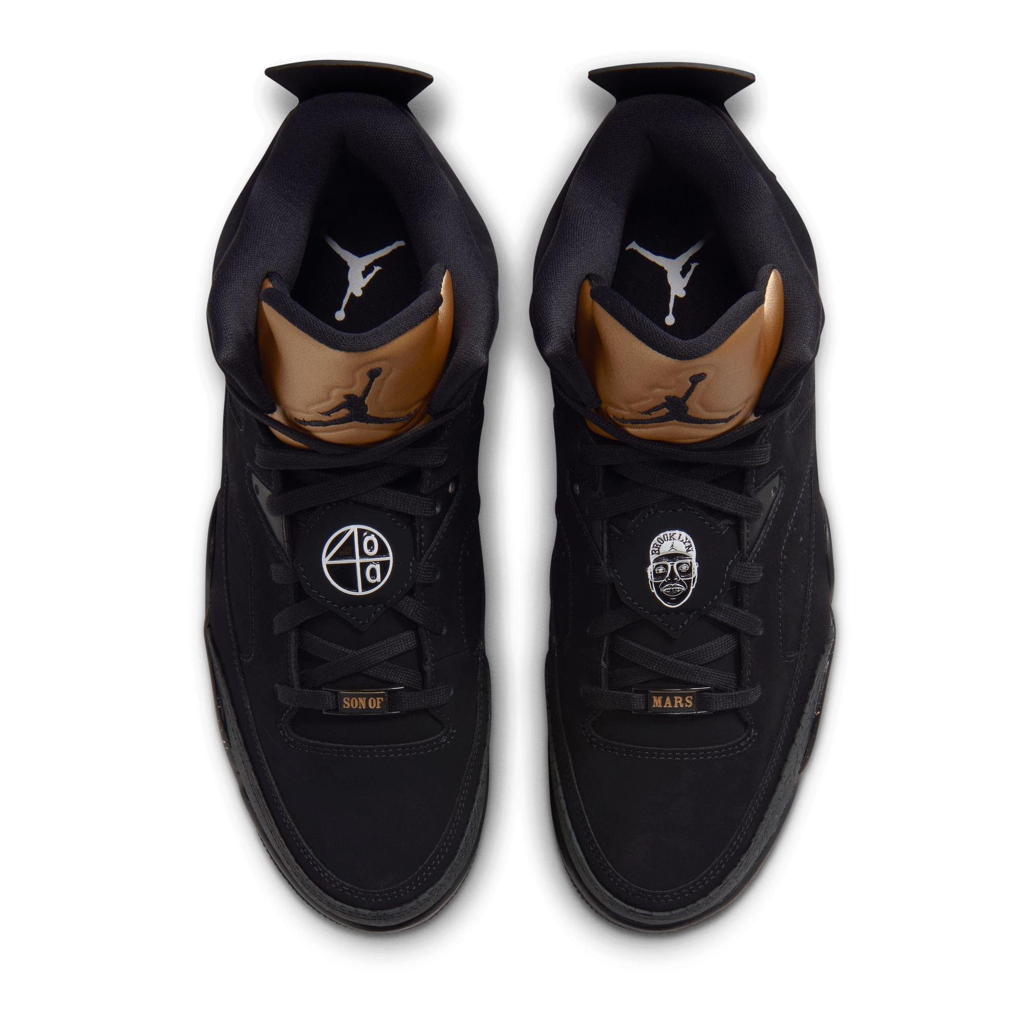 Jordan Son of Mars Low "Black/White/Metallic Gold" Men's Shoe - BLACK/GOLD
