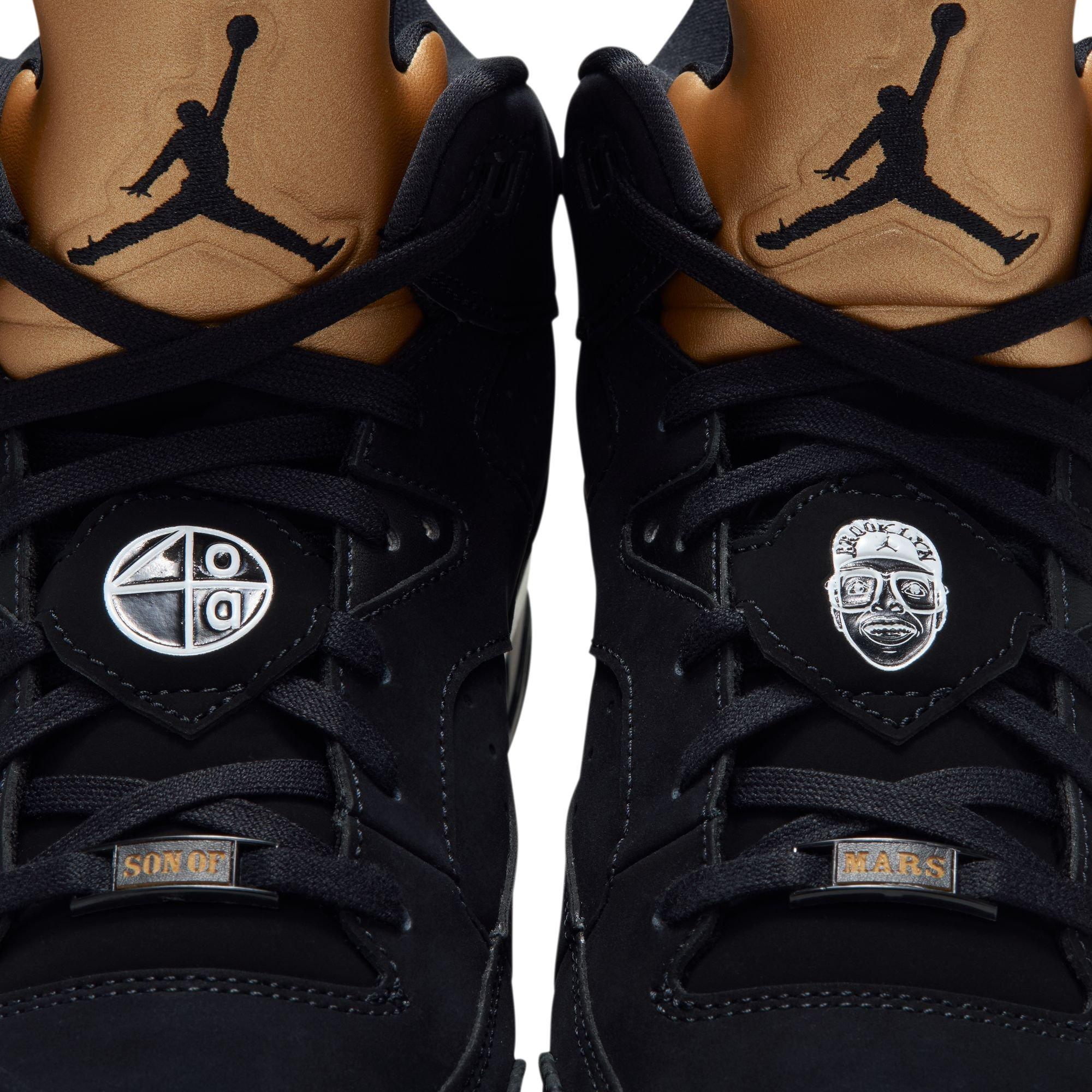 Jordan Son of Mars Low "Black/White/Metallic Gold" Men's Shoe - BLACK/GOLD