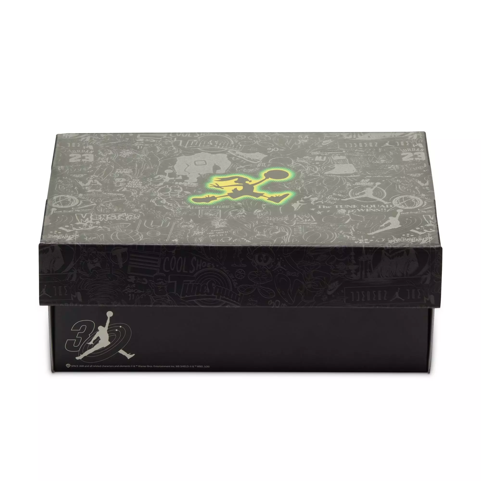 Jordan 1 Low SE "Magic Ball" Toddler Kids' Shoe - BLACK/METALLIC SILVER/ACTION GREEN