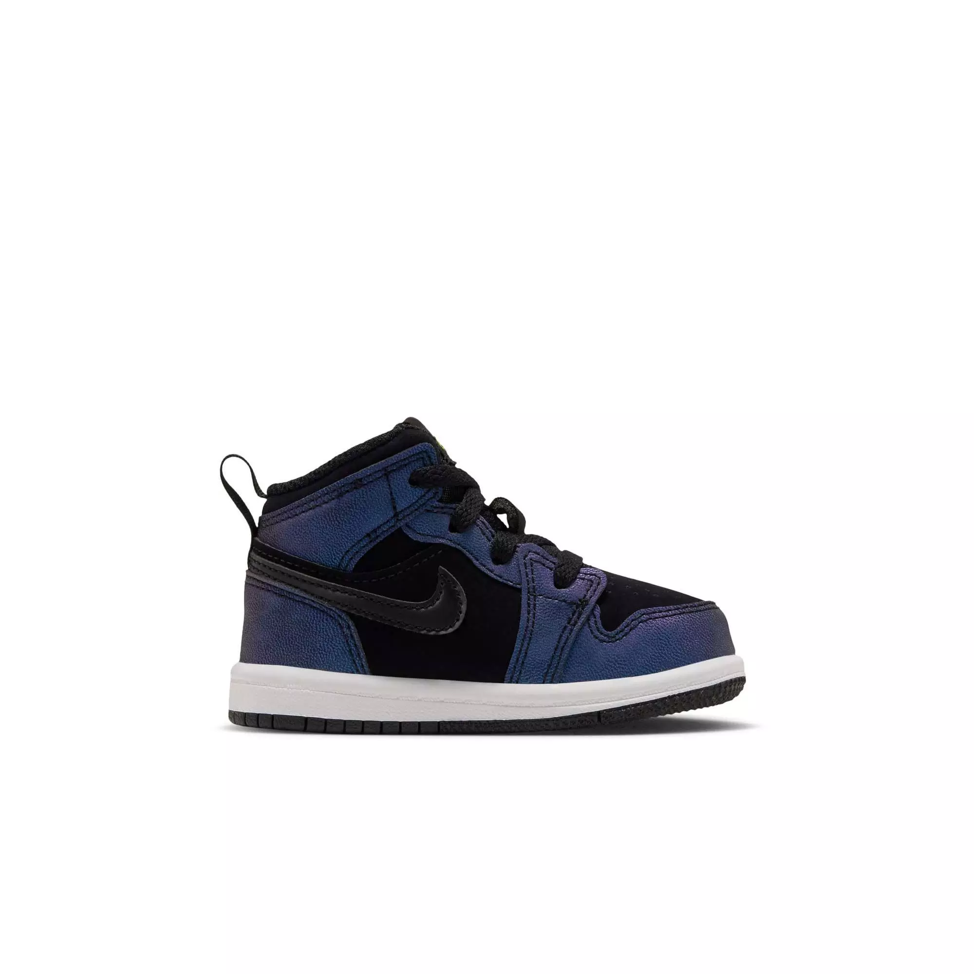 Jordan 1 Mid SE "Space Jam" Toddler Kids' Shoe - BLACK/YELLOW ZEST/ACTION GREEN