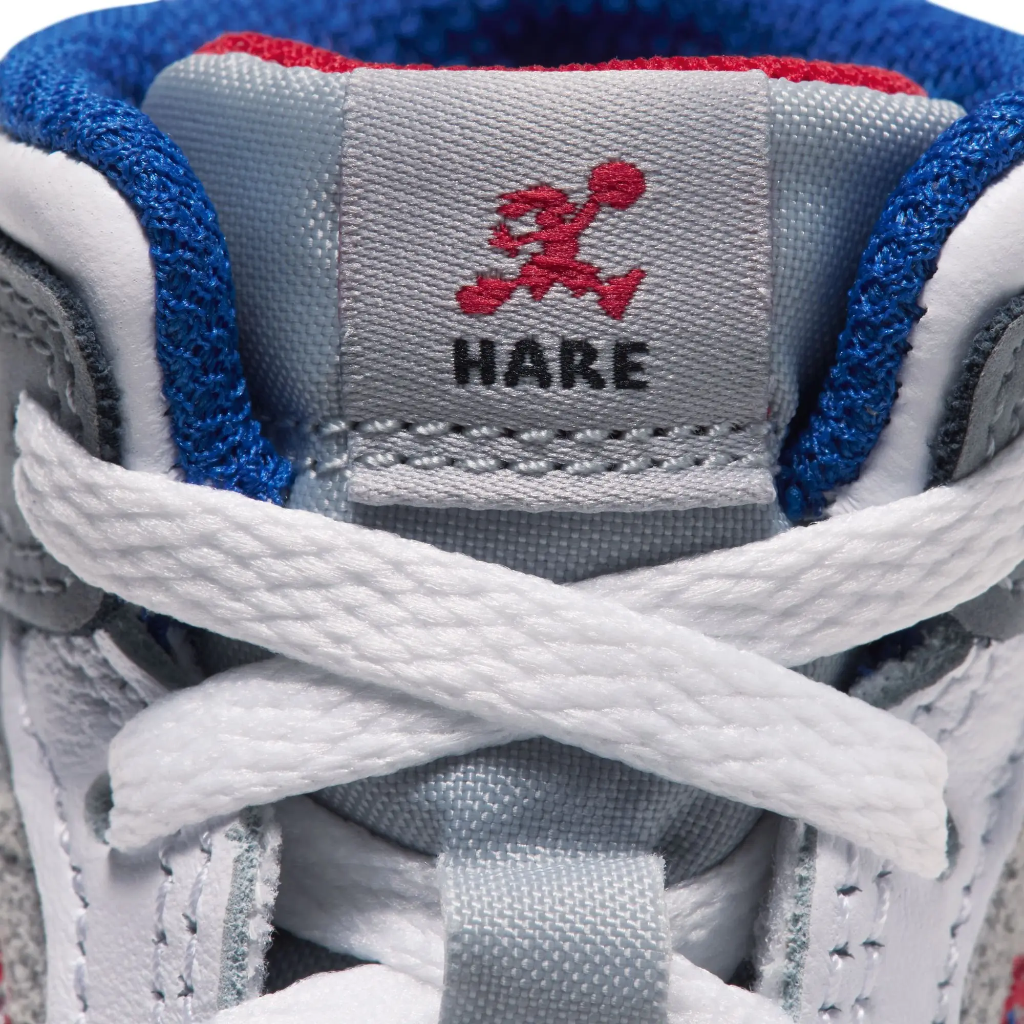 Jordan 1 Mid SE "Hare" Toddler Kids' Shoe - LT SMOKE GREY/VARSITY ROYAL
