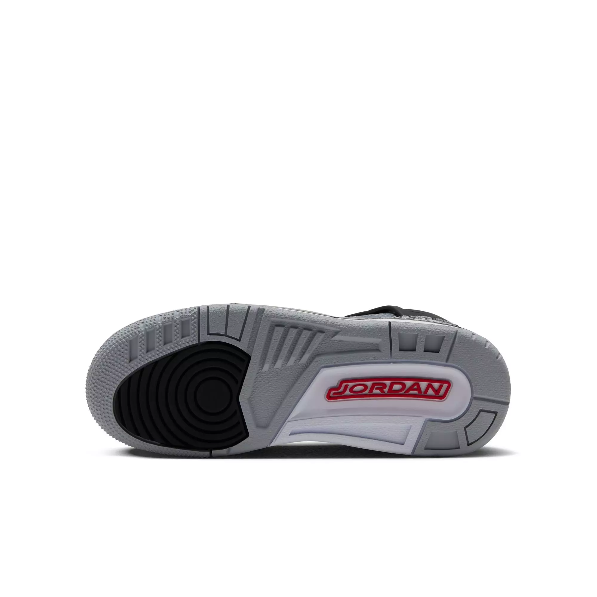 Jordan Spizike Low "Cool Grey/University Red/Black" Grade School Boys' Shoe - GREY/RED