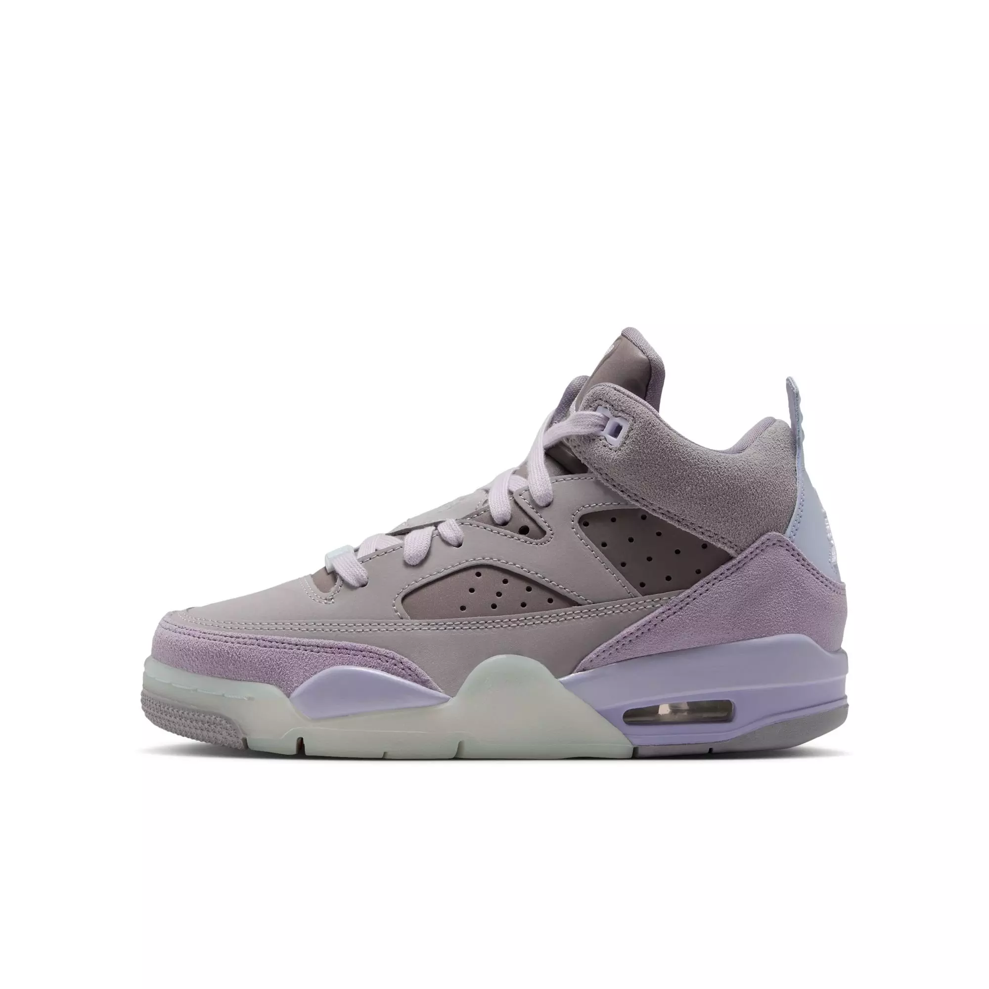 Jordan Son of Mars Low "Lunar Tunes" Grade School Kids' Shoe - BASE GREY/WHITE/GHOST/STEALTH