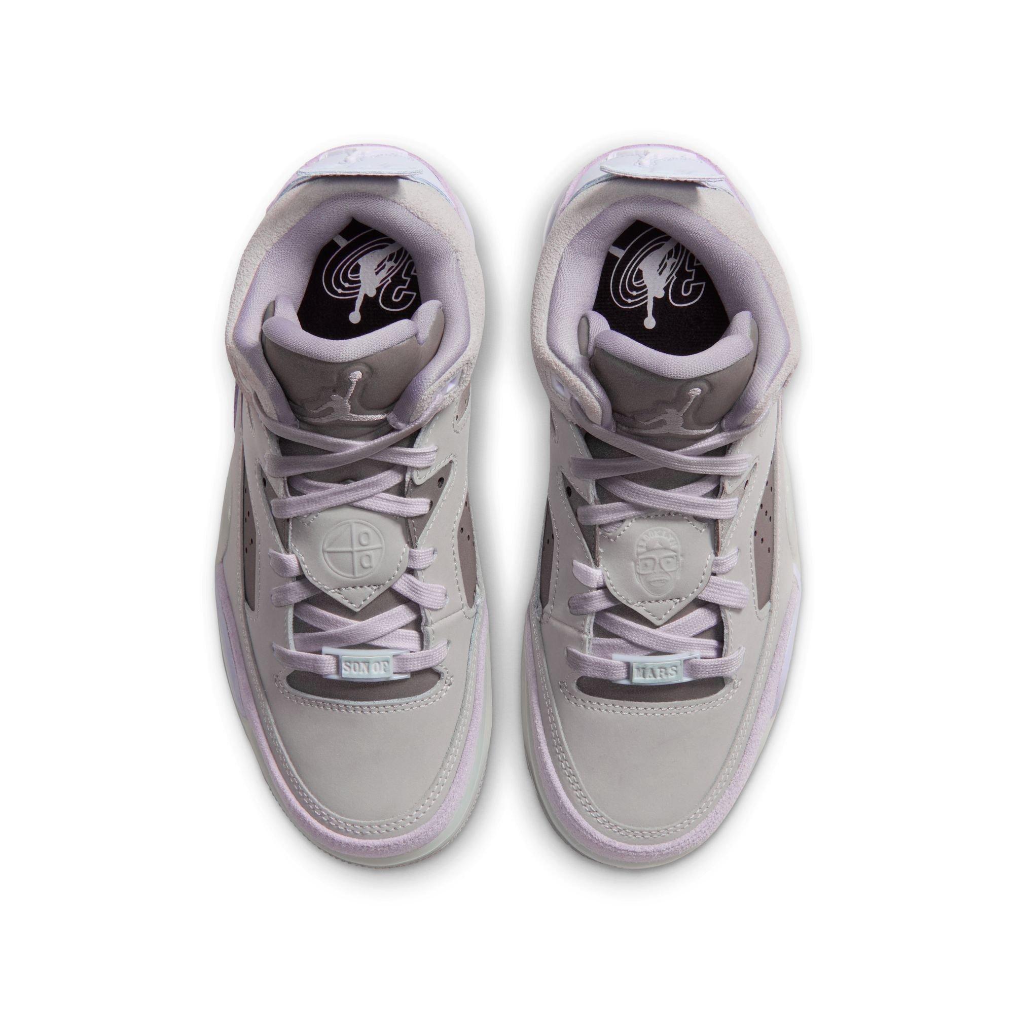 Jordan Son of Mars Low "Lunar Tunes" Grade School Kids' Shoe - BASE GREY/WHITE/GHOST/STEALTH