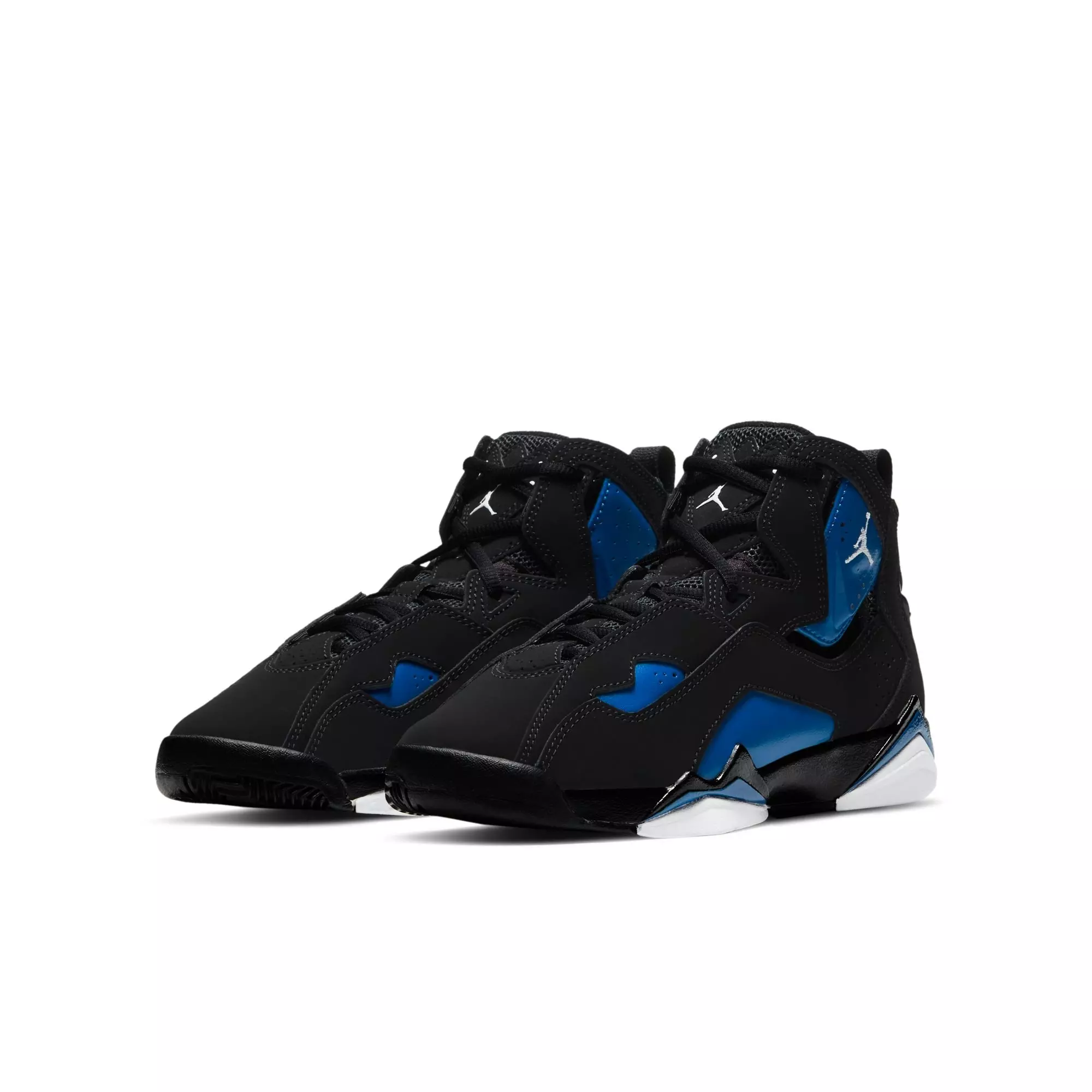 Jordan True Flight "Black/White/Game Royal" Grade School Boys' Shoe - BLACK/ROYAL