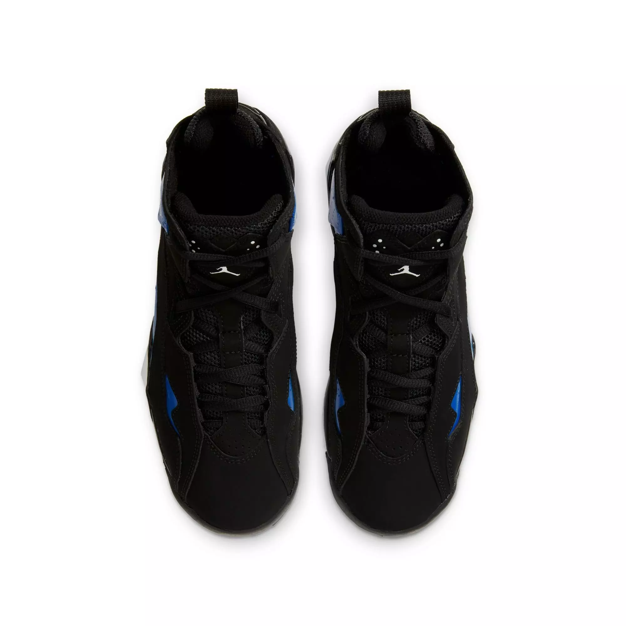 Jordan True Flight "Black/White/Game Royal" Grade School Boys' Shoe - BLACK/ROYAL
