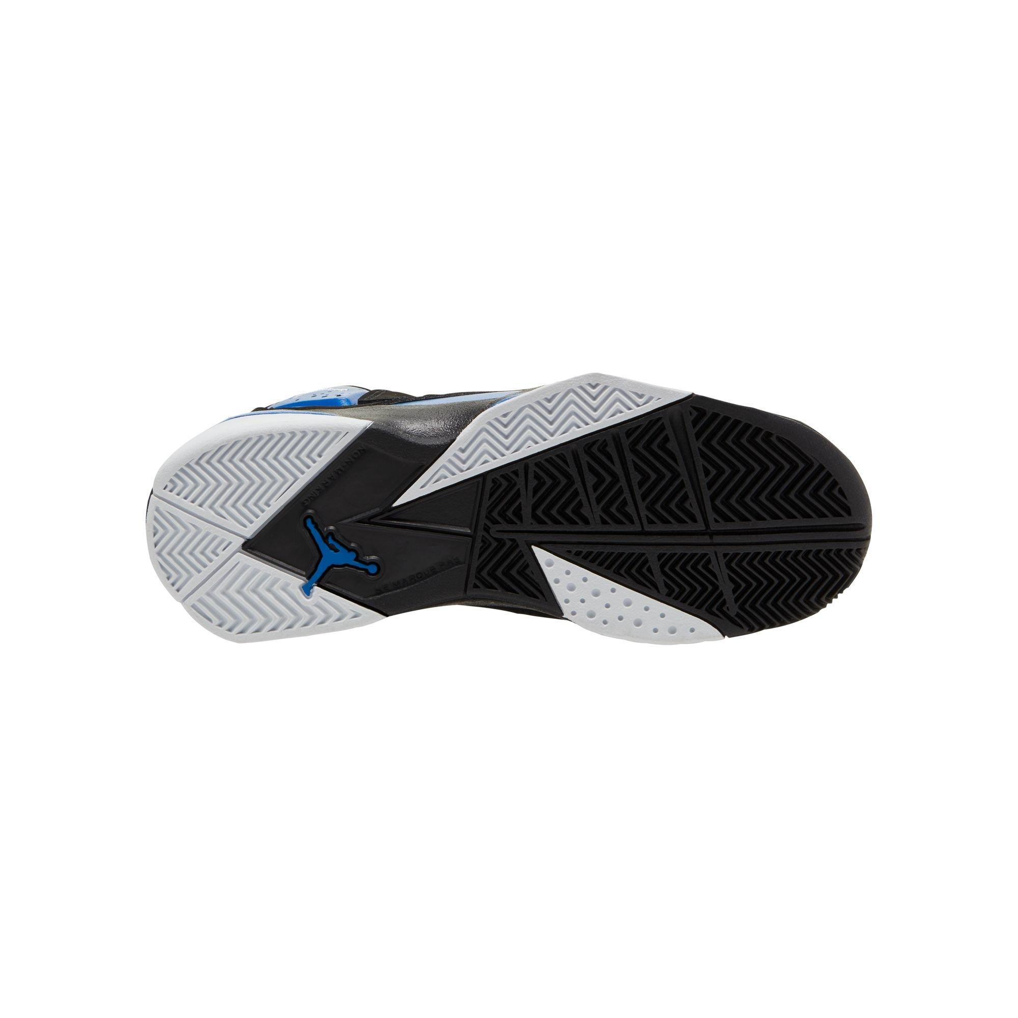 Jordan True Flight "Black/White/Game Royal" Grade School Boys' Shoe - BLACK/ROYAL Thumbnail View 8