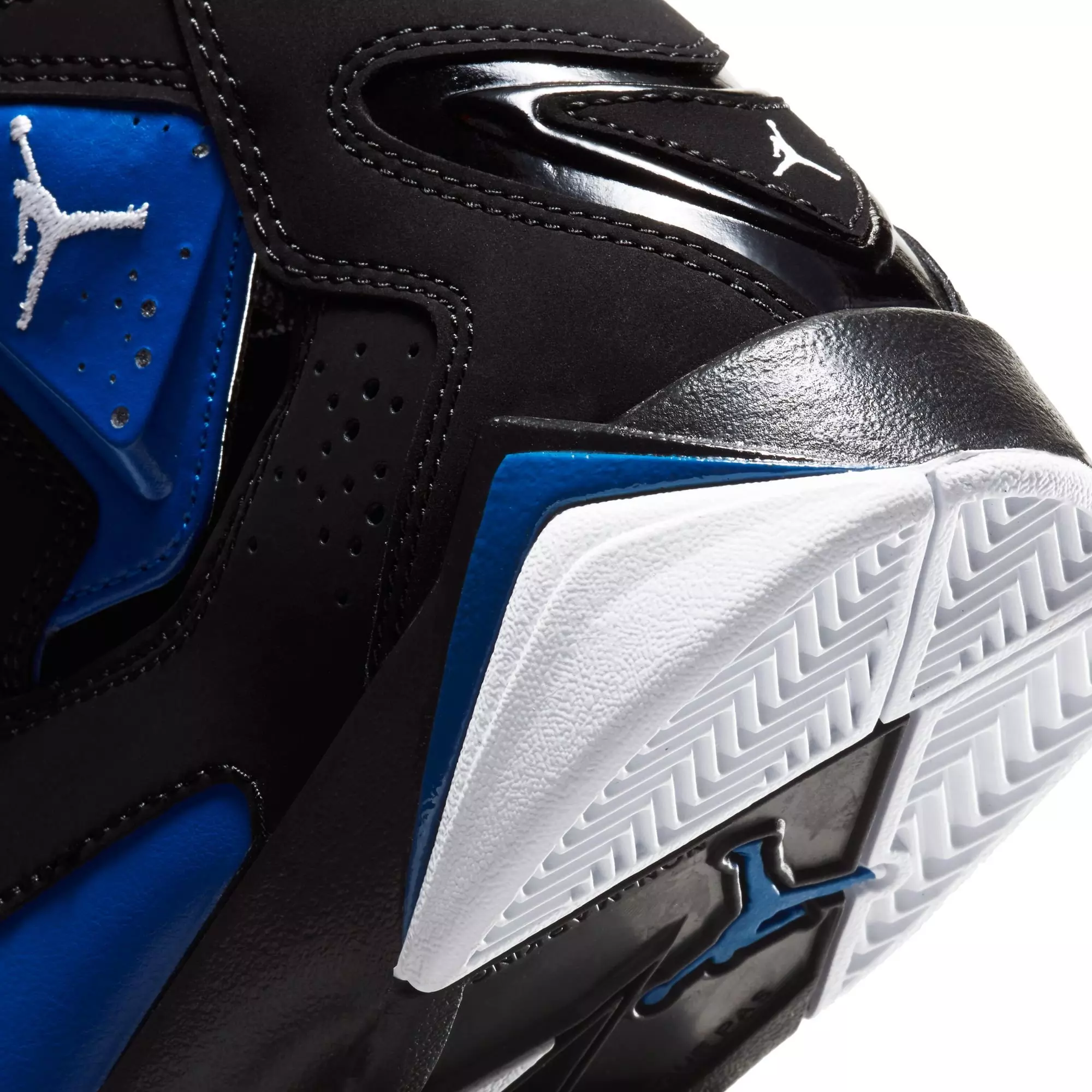 Jordan True Flight "Black/White/Game Royal" Grade School Boys' Shoe - BLACK/ROYAL