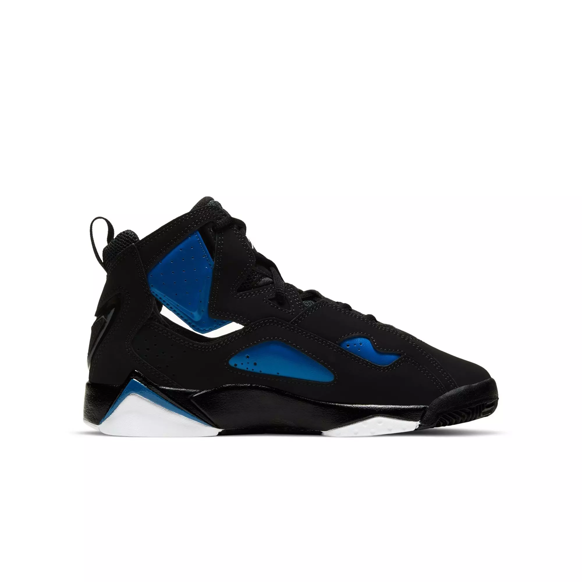 Jordan True Flight "Black/White/Game Royal" Grade School Boys' Shoe - BLACK/ROYAL