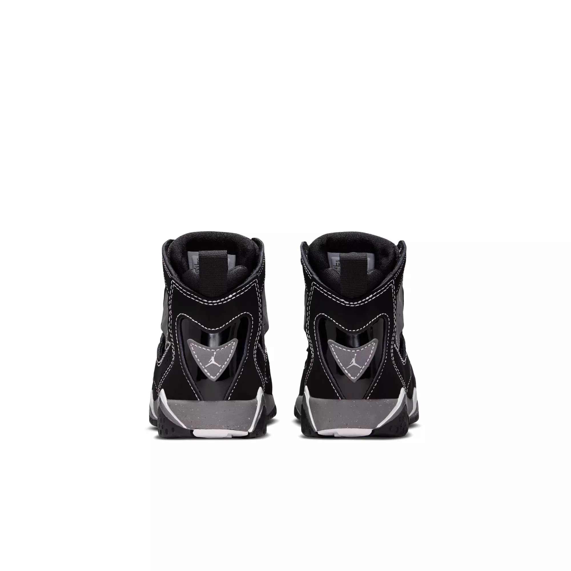 Jordan True Flight "Black/Metallic Silver/Lt Graphite" Preschool Boys' Shoe - BLACK/SILVER