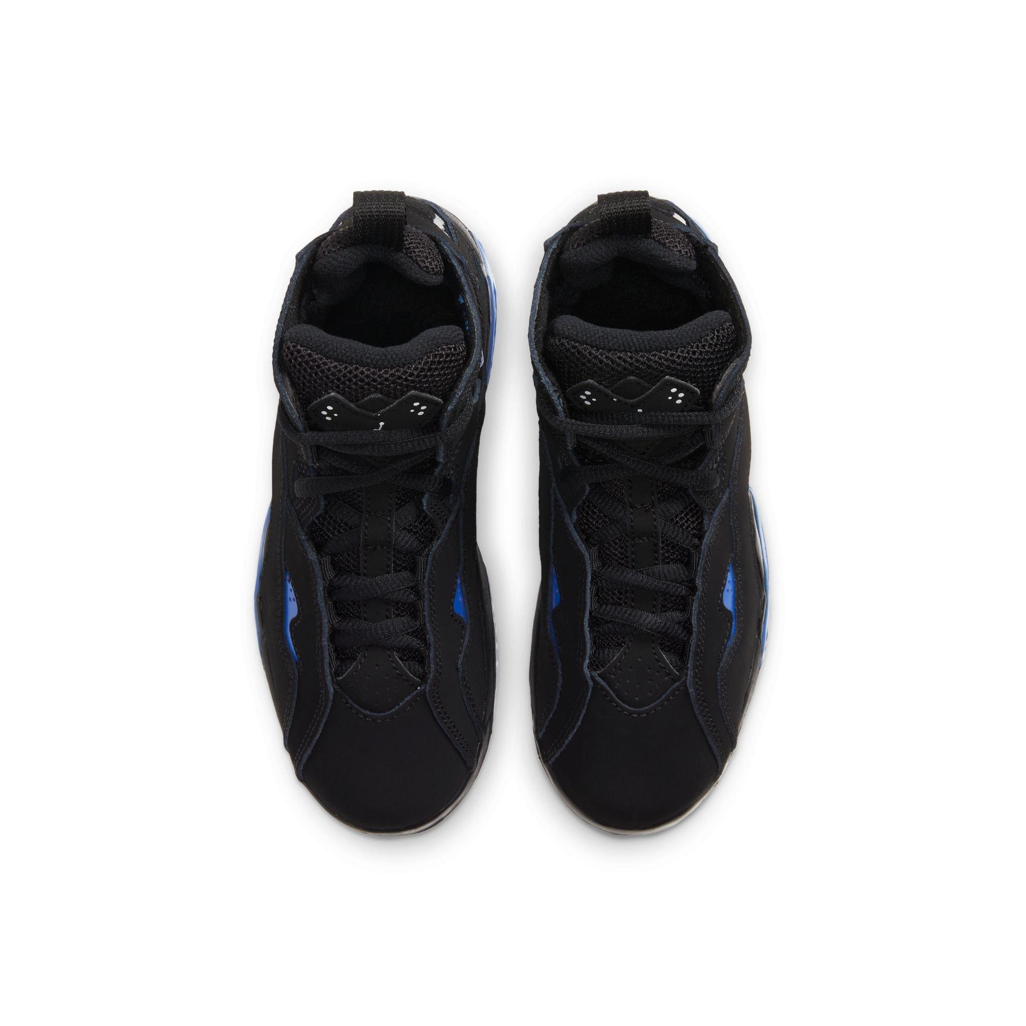 Jordan True Flight "Black/White/Game Royal" Preschool Boys' Shoe - BLACK/ROYAL Thumbnail View 6