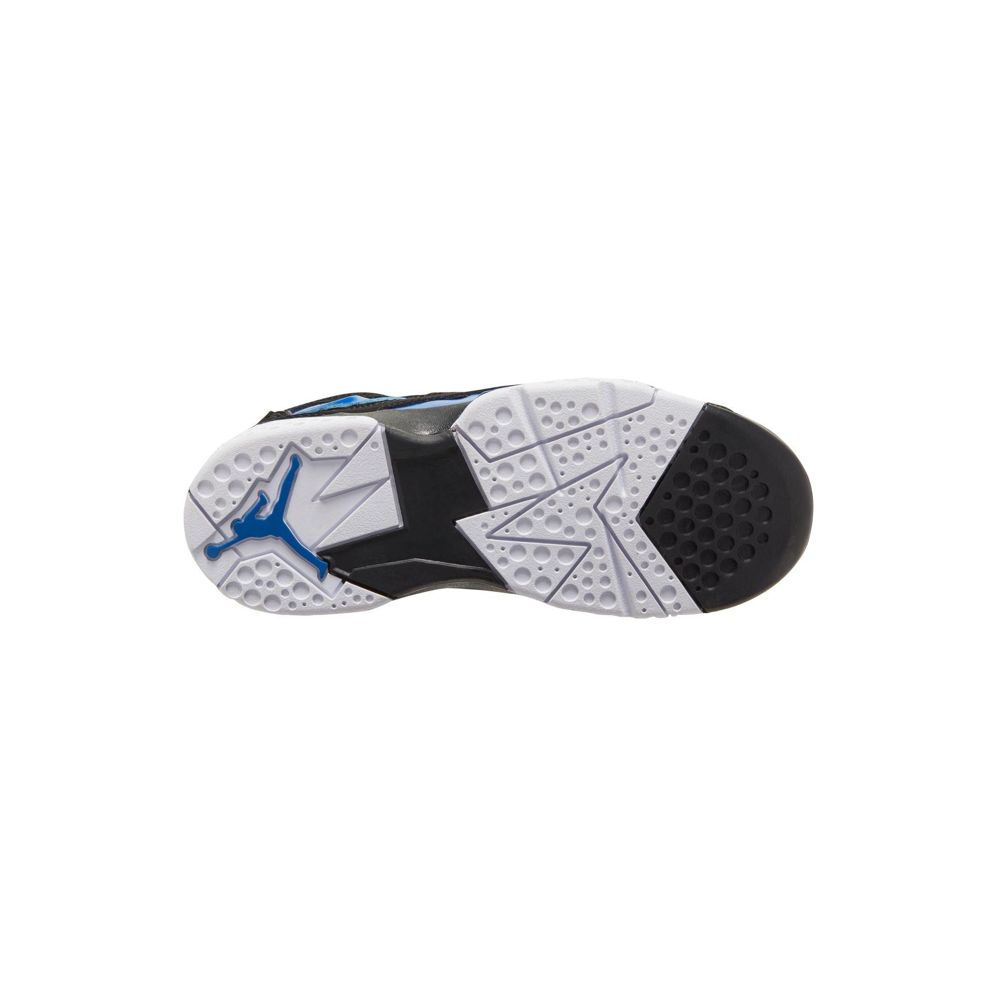 Jordan True Flight "Black/White/Game Royal" Preschool Boys' Shoe - BLACK/ROYAL Thumbnail View 8