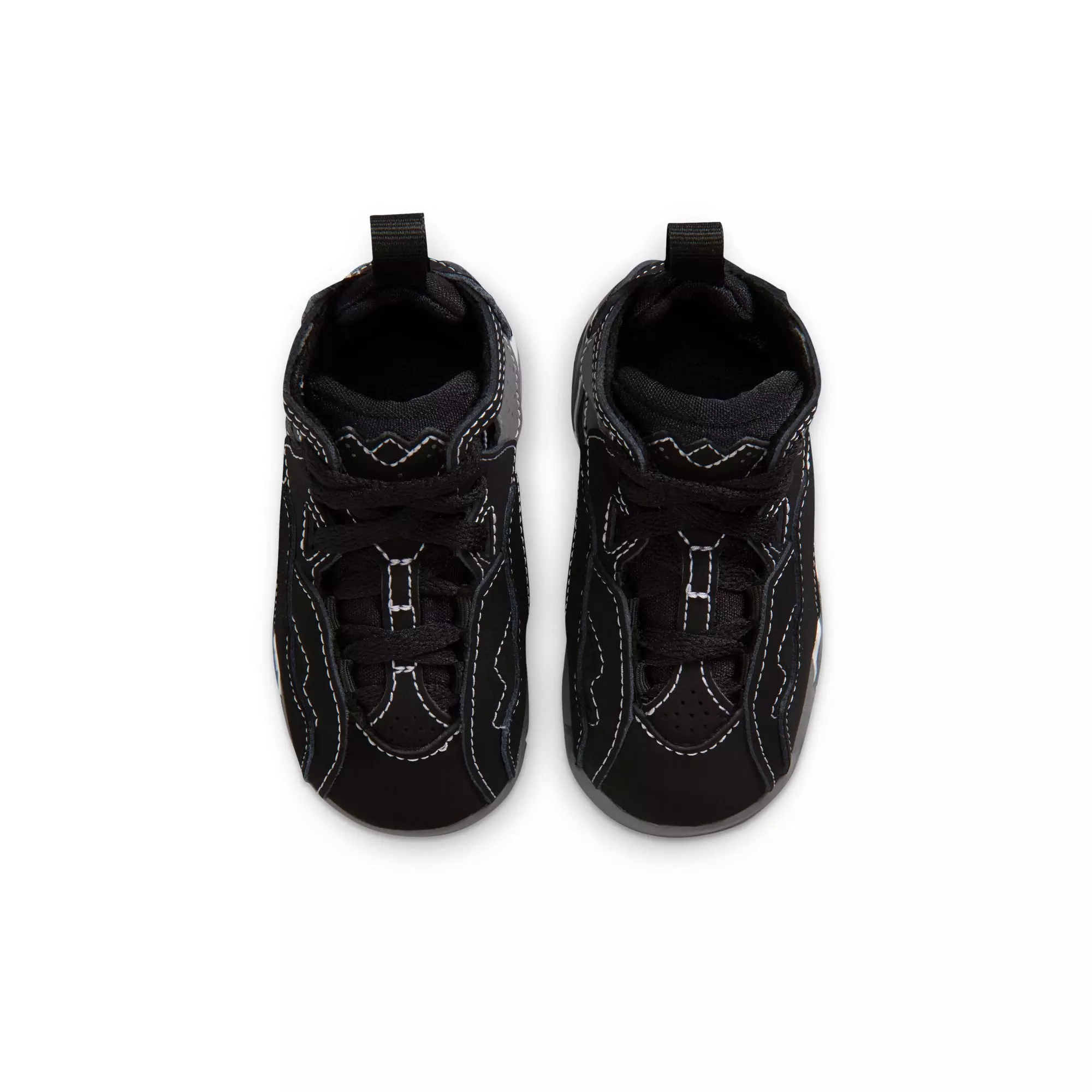 Jordan True Flight "Black/Metallic Silver/Lt Graphite" Toddler Boys' Shoe - BLACK/SILVER