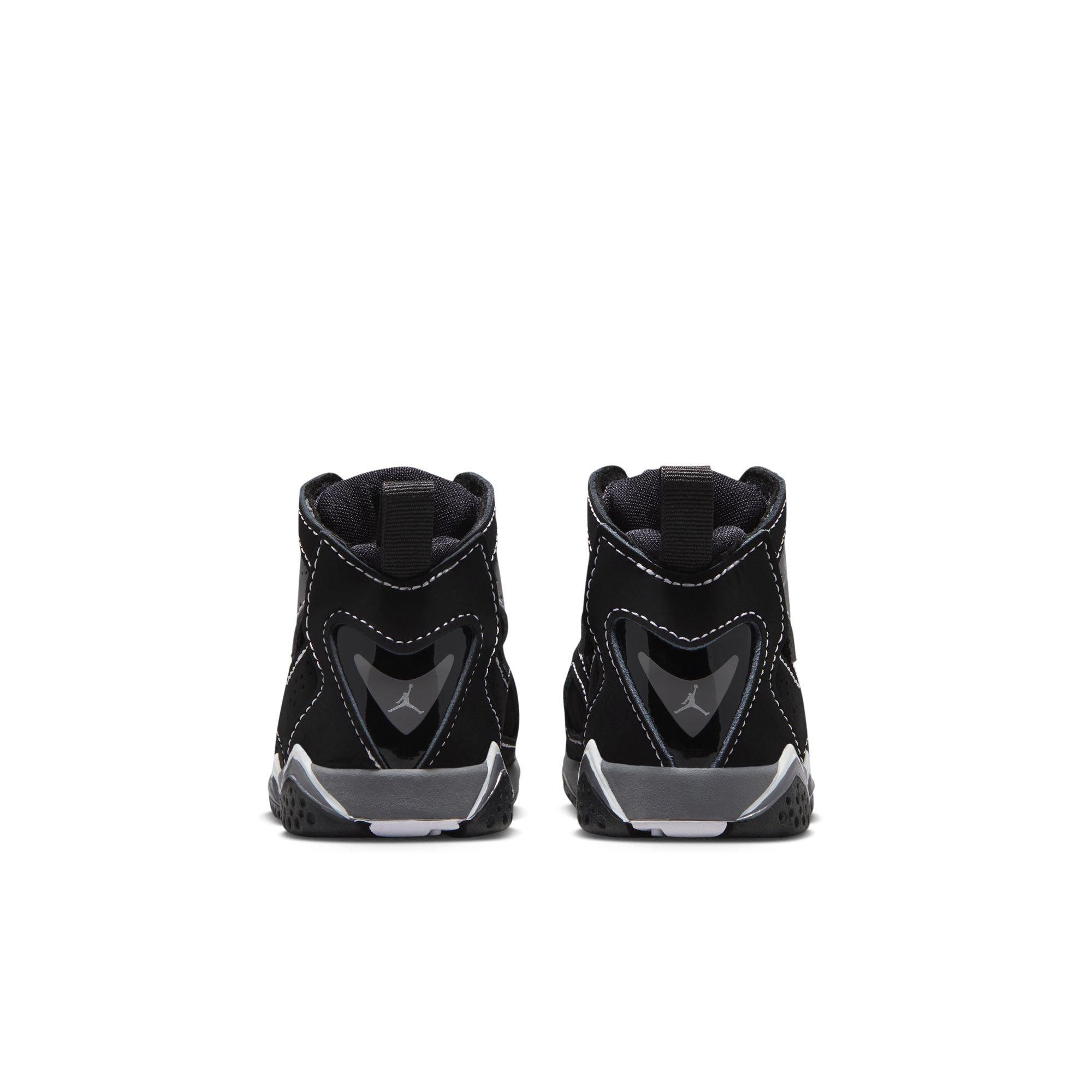 Jordan True Flight "Black/Metallic Silver/Lt Graphite" Toddler Boys' Shoe - BLACK/SILVER