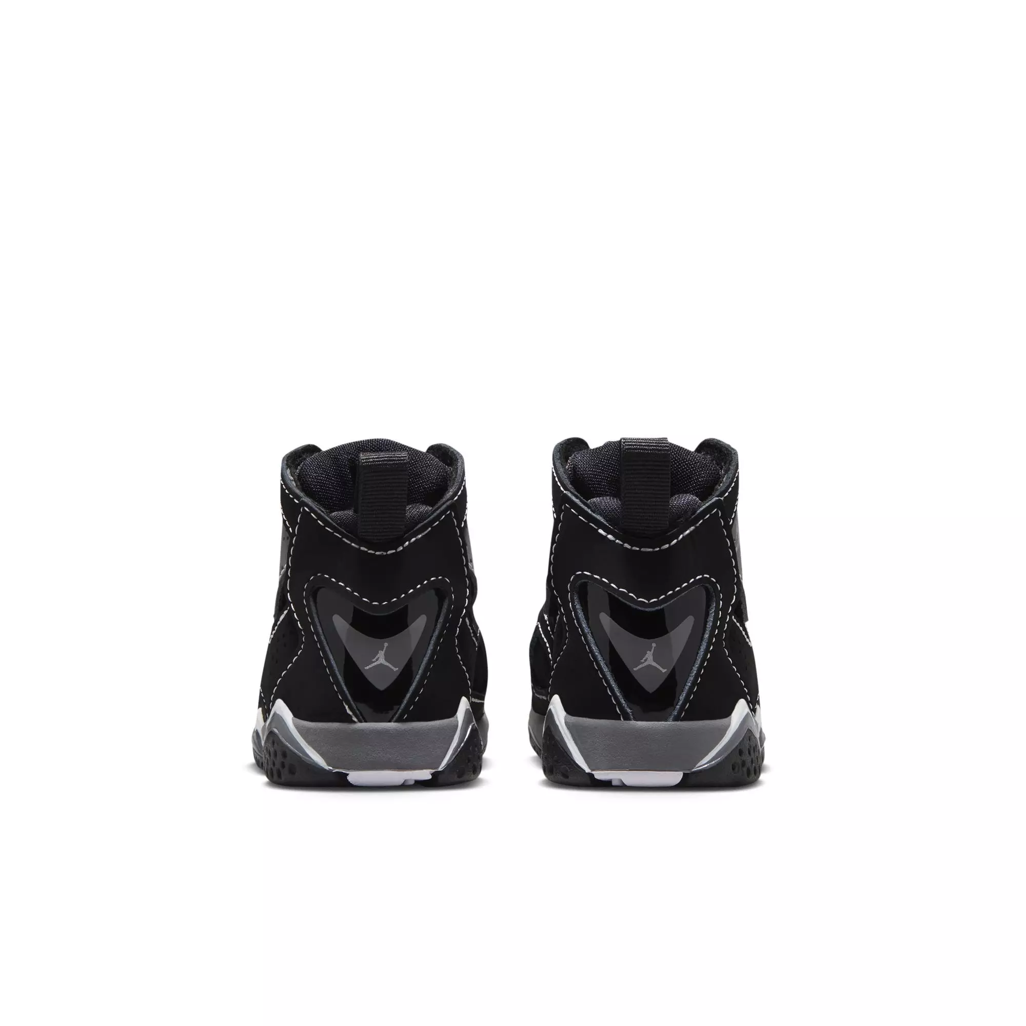 Jordan True Flight "Black/Metallic Silver/Lt Graphite" Toddler Boys' Shoe - BLACK/SILVER