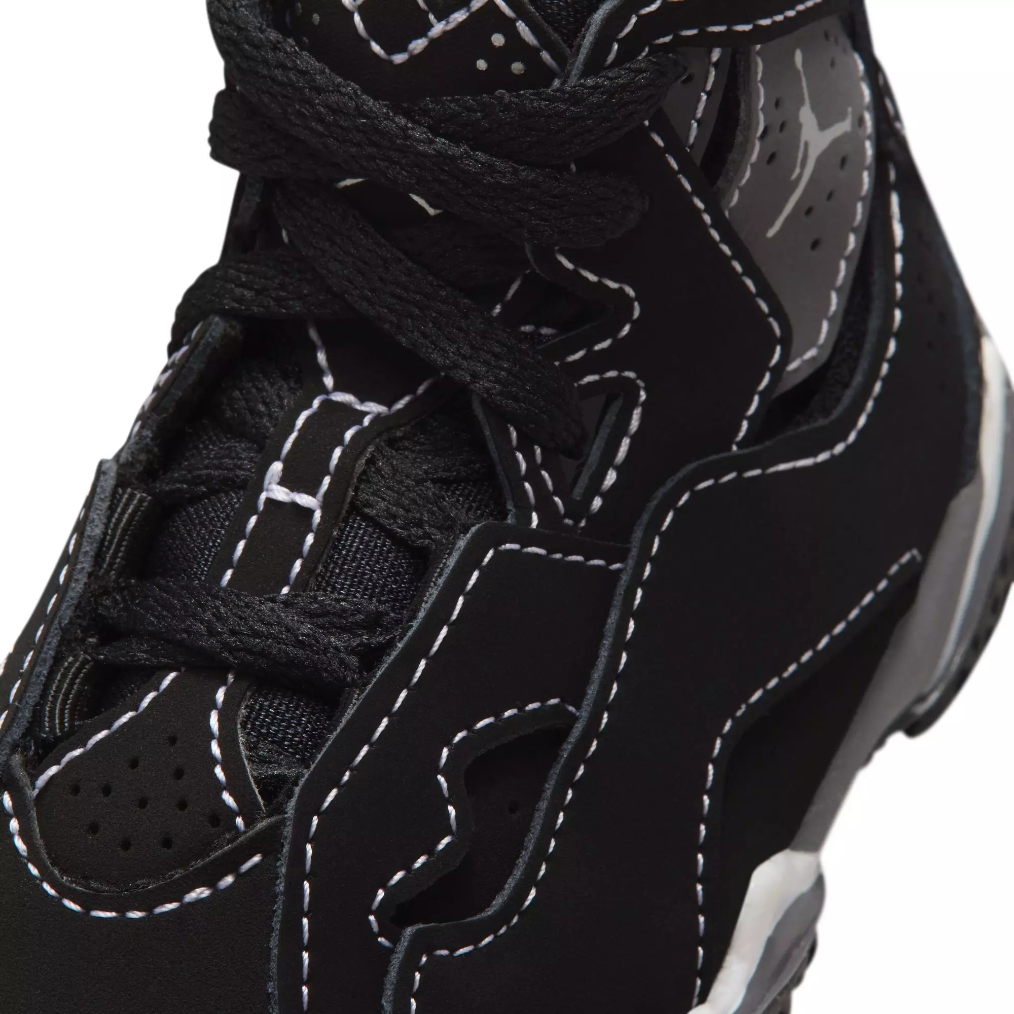 Jordan True Flight "Black/Metallic Silver/Lt Graphite" Toddler Boys' Shoe - BLACK/SILVER