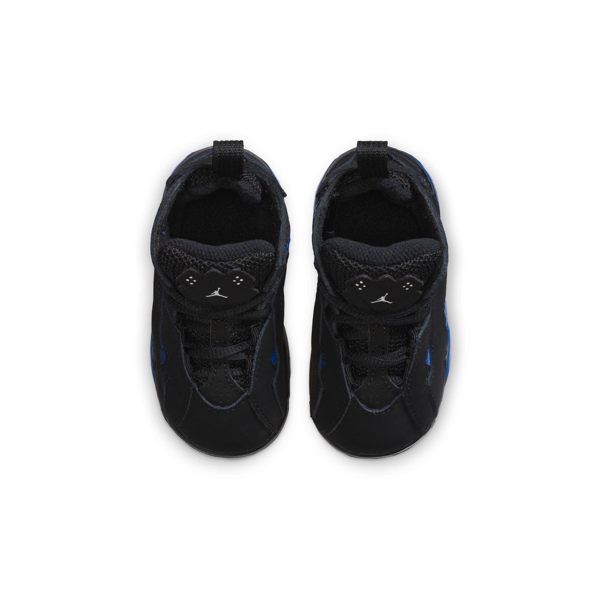 Jordan True Flight "Black/White/Game Royal" Toddler Boys' Shoe - BLACK/ROYAL Thumbnail View 6
