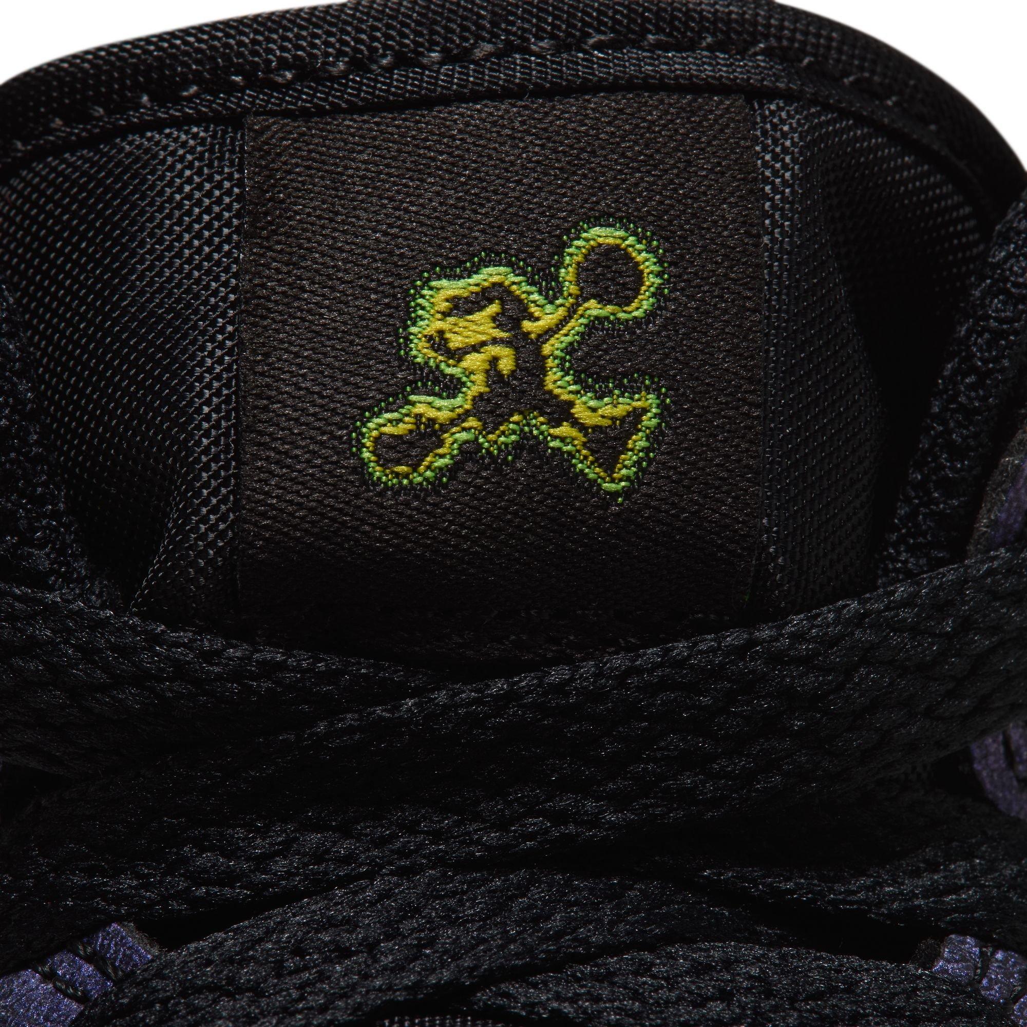 Jordan 1 Mid SE "Space Jam" Preschool Kids' Shoe - BLACK/YELLOW ZEST/ACTION GREEN