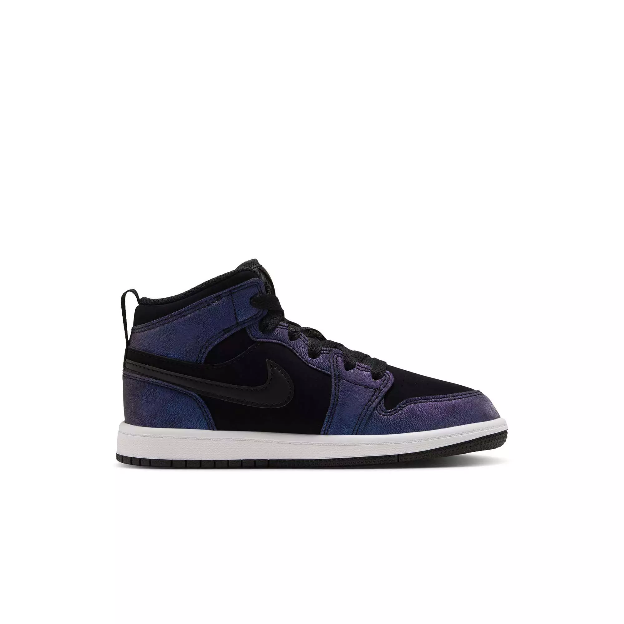 Jordan 1 Mid SE "Space Jam" Preschool Kids' Shoe - BLACK/YELLOW ZEST/ACTION GREEN
