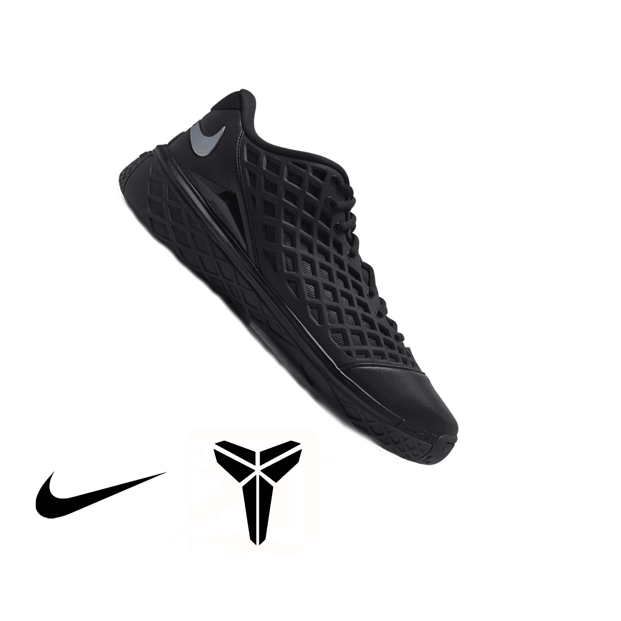 Nike Kobe III Low Protro "Orca" Grade School Kids' Basketball Shoe - BLACK/METALLIC SILVER/COOL GREY