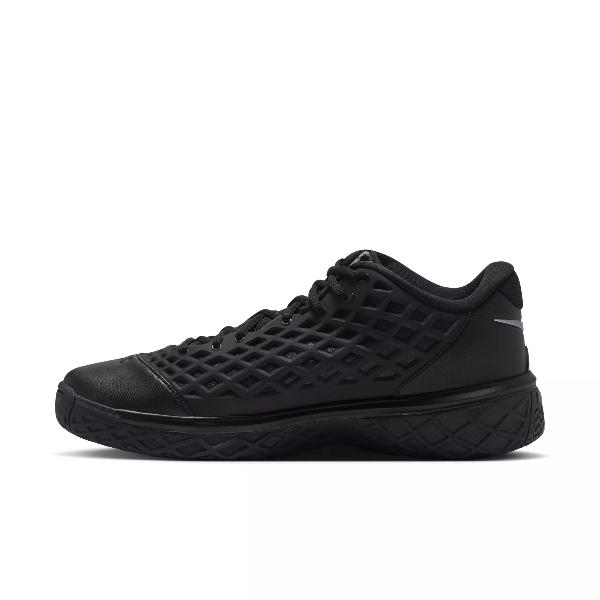 Nike Kobe III Low Protro "Orca" Grade School Kids' Basketball Shoe - BLACK/METALLIC SILVER/COOL GREY