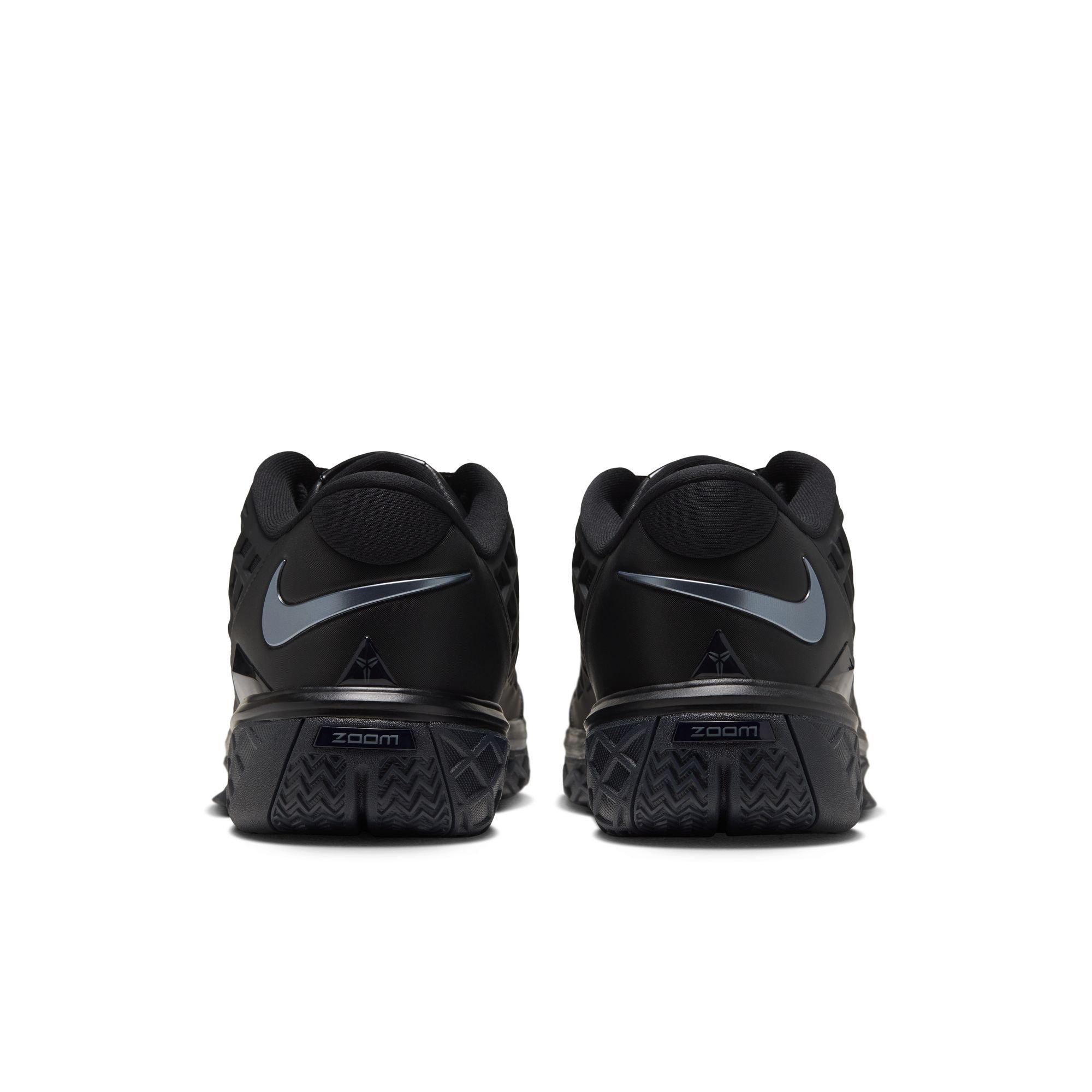 Nike Kobe III Low Protro "Orca" Grade School Kids' Basketball Shoe - BLACK/METALLIC SILVER/COOL GREY