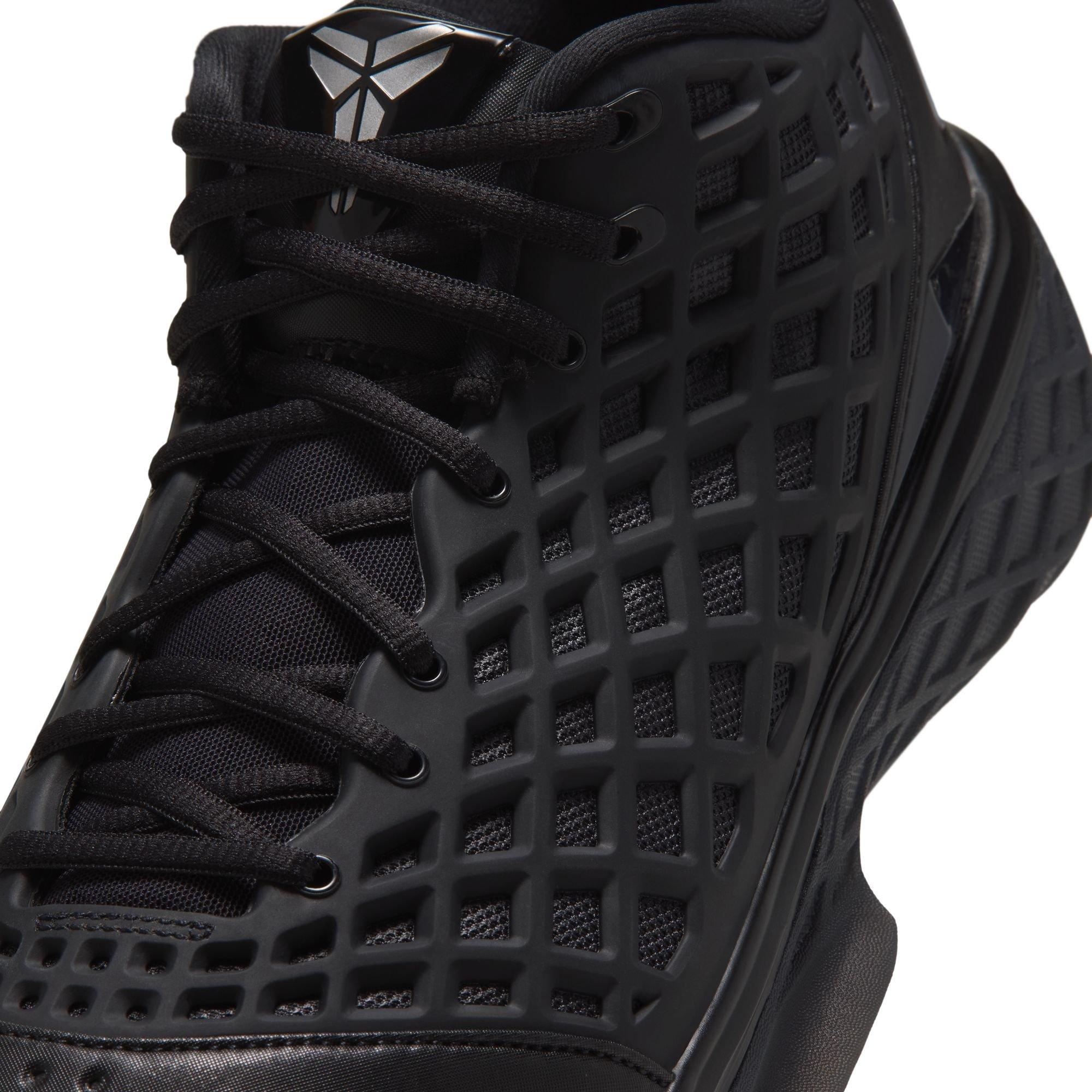 Nike Kobe III Low Protro "Orca" Grade School Kids' Basketball Shoe - BLACK/METALLIC SILVER/COOL GREY