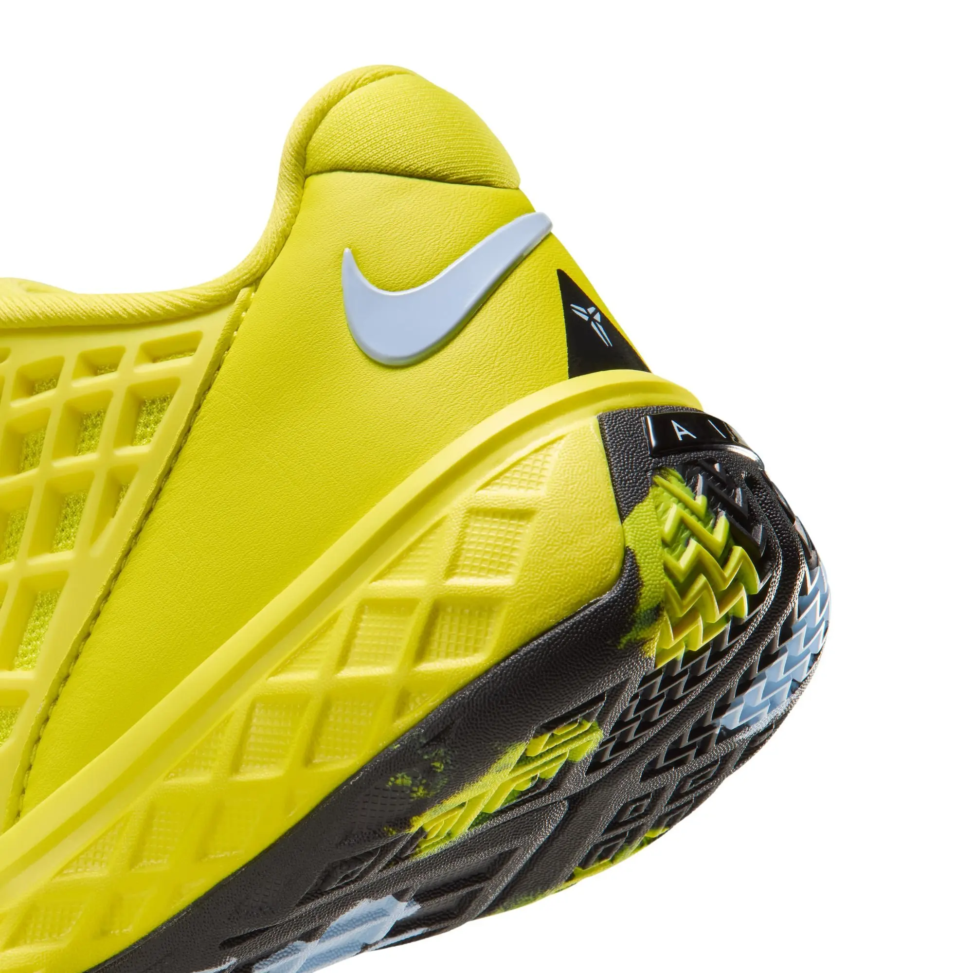 Nike Kobe III Low Protro "Dynamic Yellow" Grade School Kids' Basketball Shoe - DYNAMIC YELLOW/CELESTINE BLUE/BLACK